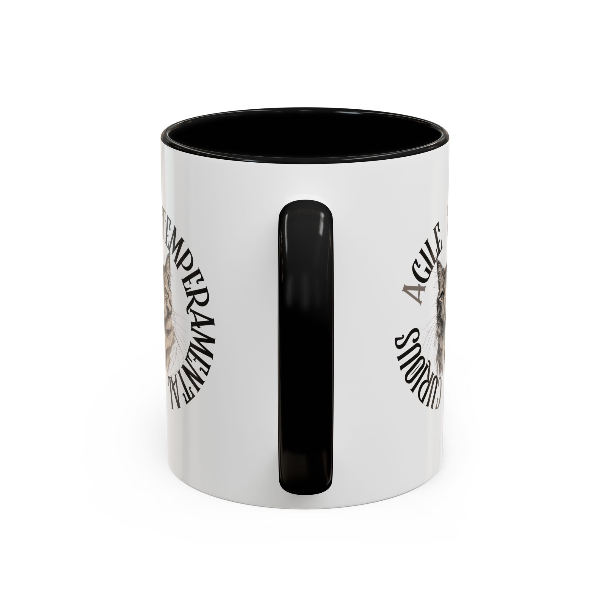 Charming Cat Accent Coffee Mug - Drinkware, Coffee Mugs - EpiAl's Shop
