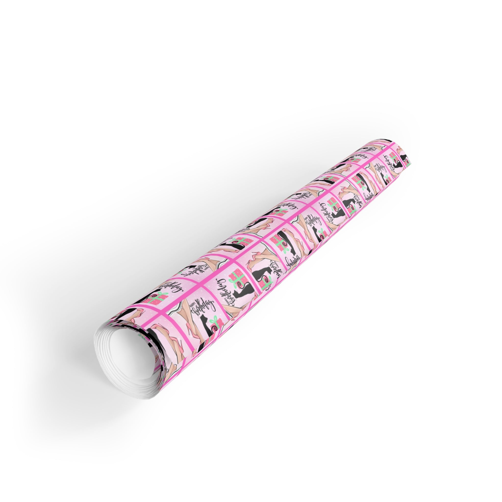 Charming Cat Lady Birthday Gift Wrapping Paper Roll - Paper Products, Gift Wrapping Paper - EpiAl's Shop