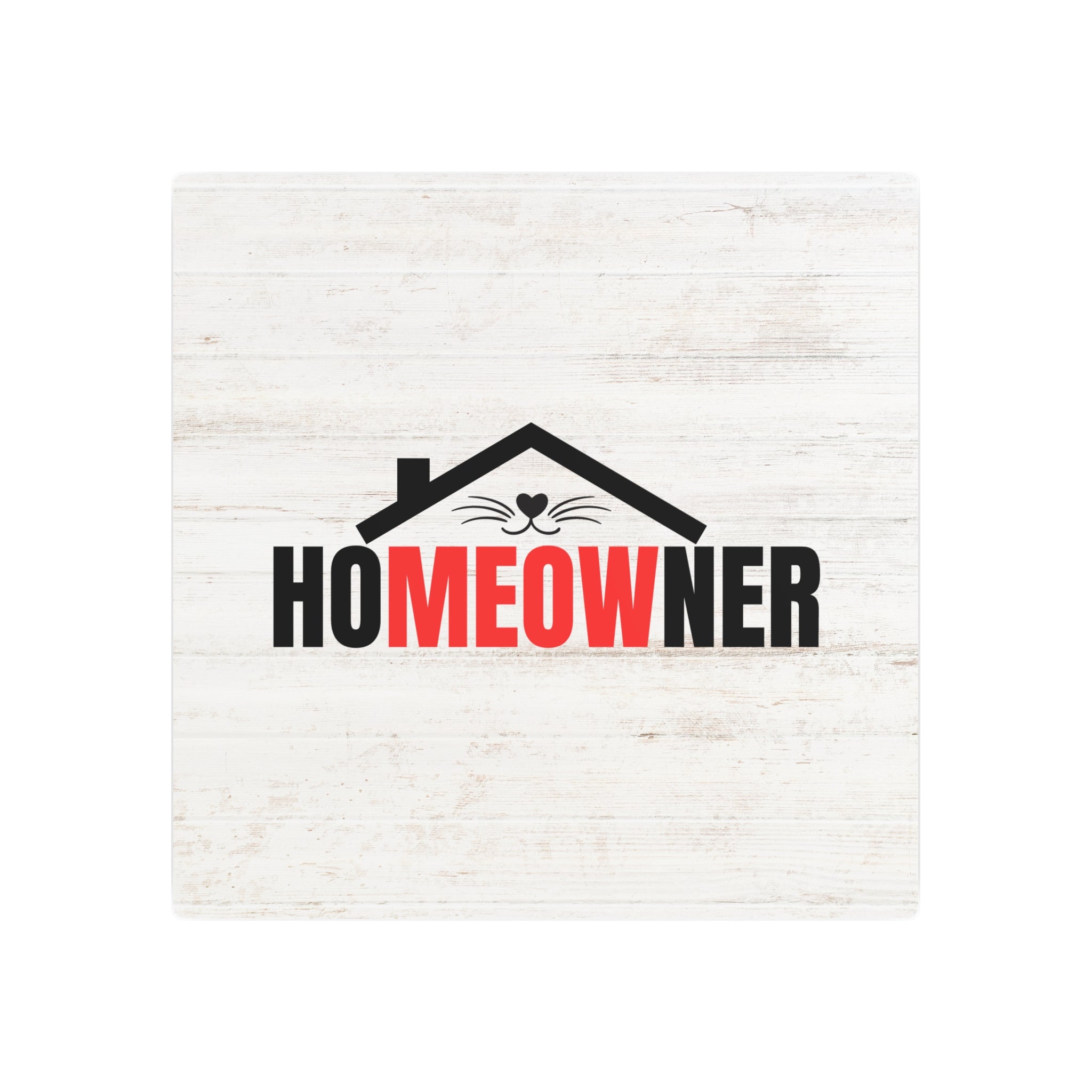 Charming Metal Art Sign for Cat Lovers - "HoMEOWner" Wall Decor - Decor, Home, Artwork - EpiAl's Shop