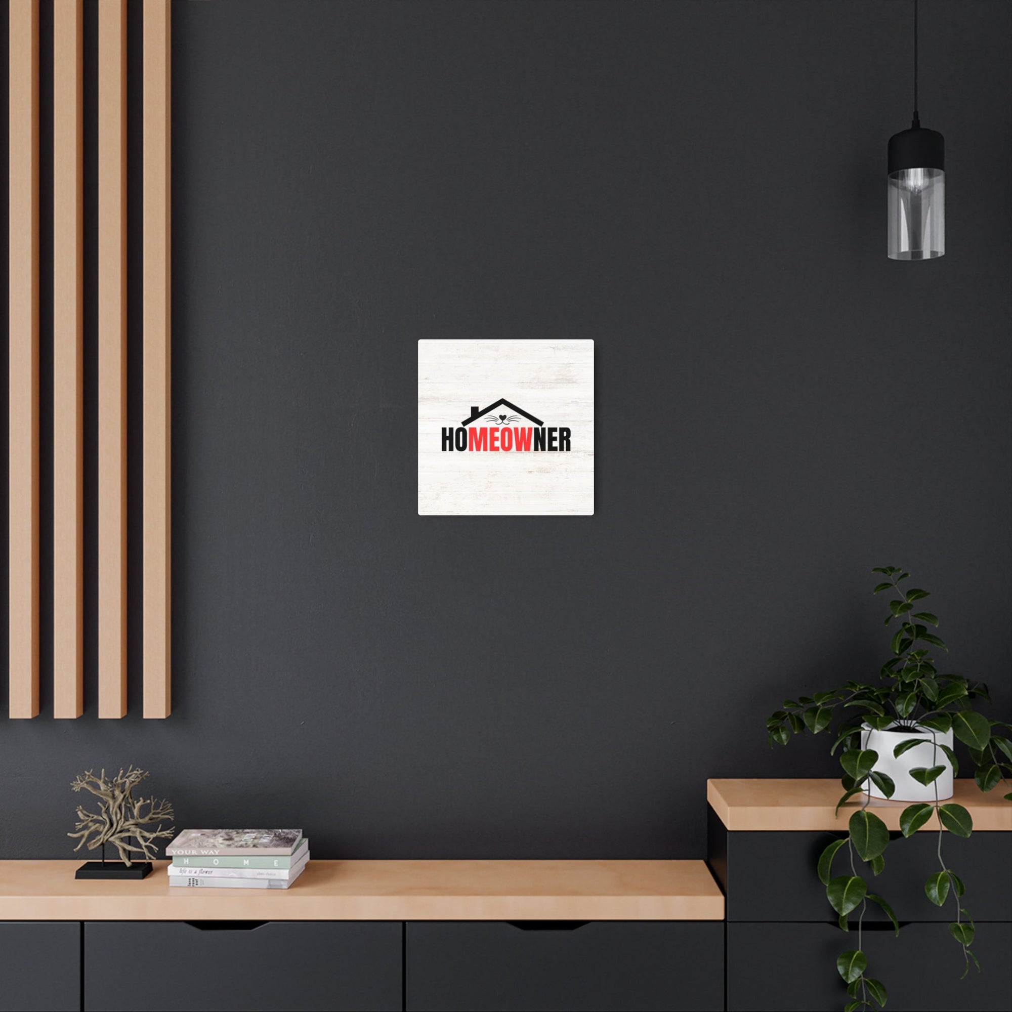 Charming Metal Art Sign for Cat Lovers - "HoMEOWner" Wall Decor - Decor, Home, Artwork - EpiAl's Shop
