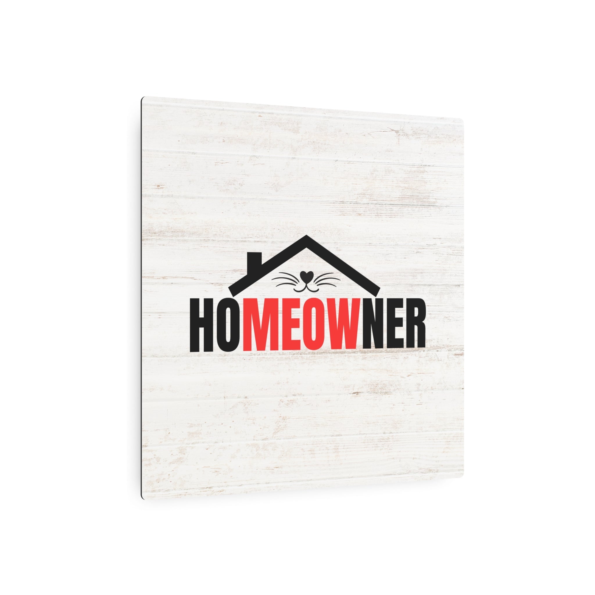 Charming Metal Art Sign for Cat Lovers - "HoMEOWner" Wall Decor - Decor, Home, Artwork - EpiAl's Shop
