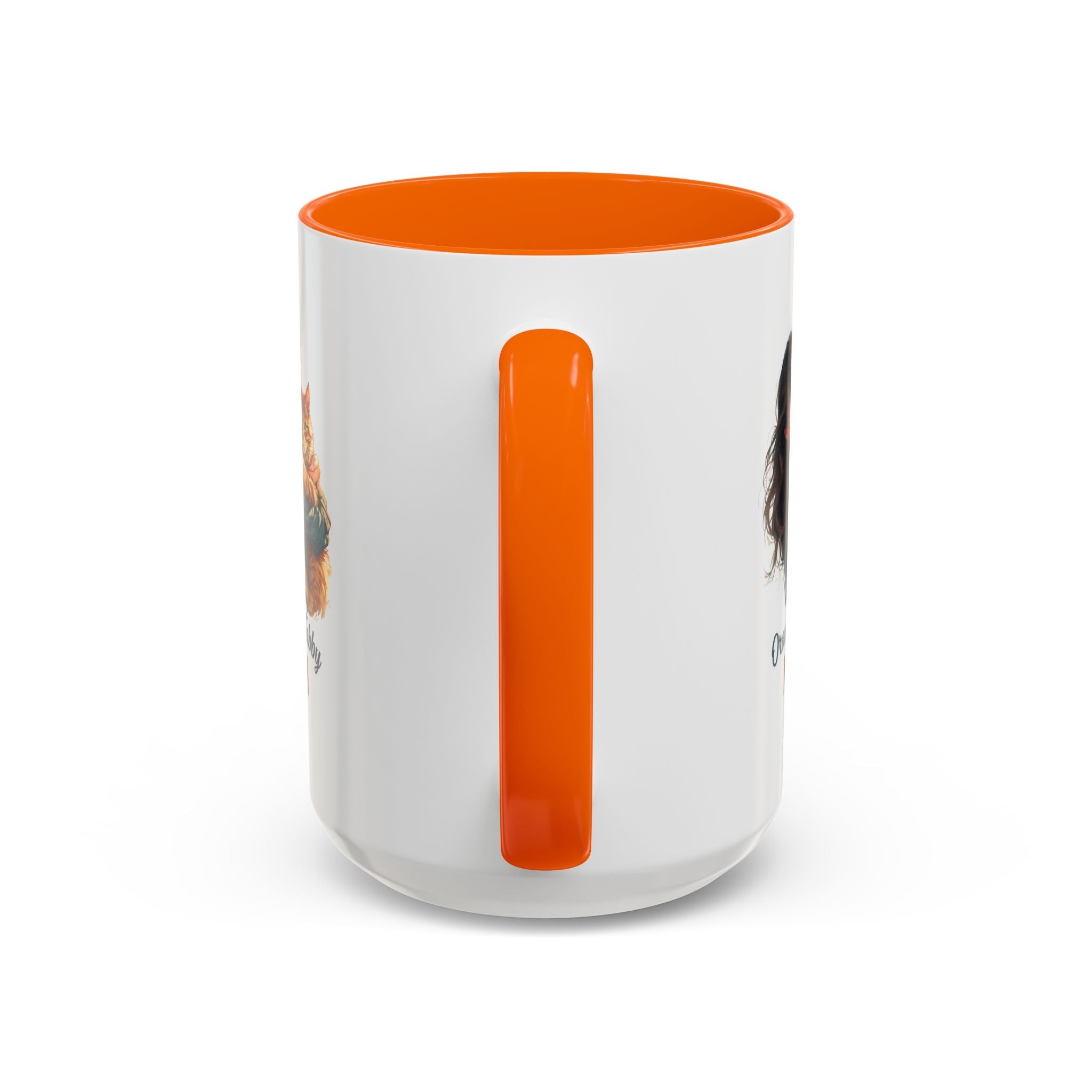 Charming Orange Tabby Mom Coffee Mug – Perfect Gift for Cat Lovers - Drinkware, Coffee Mugs - EpiAl's Shop