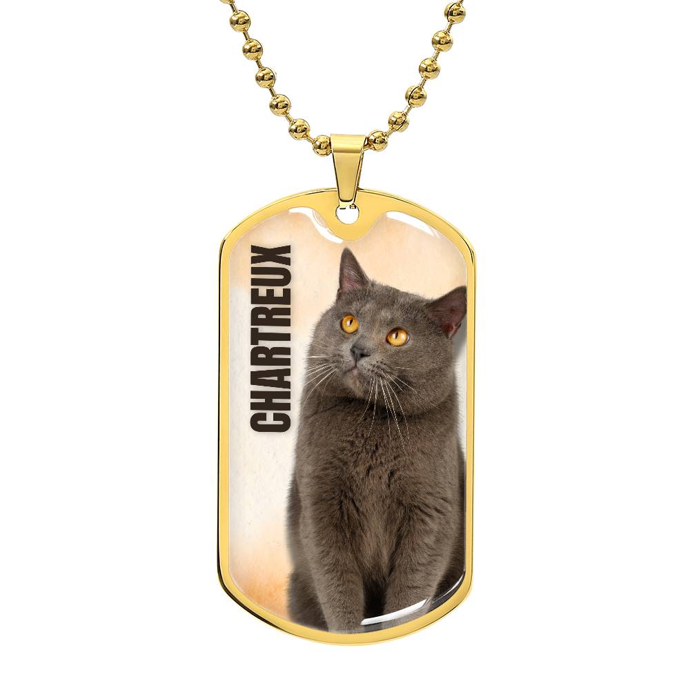 Chartreux Cat Necklace - Jewelry - Epileptic Al’s Shop