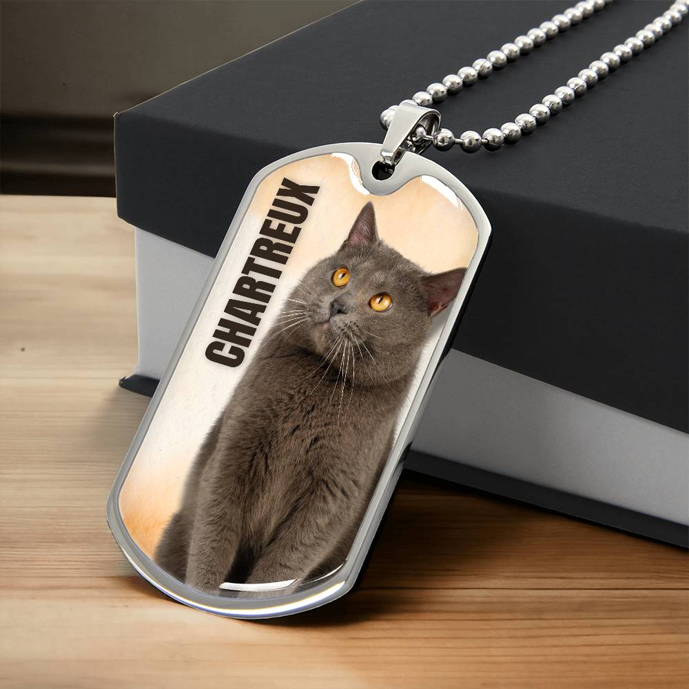 Chartreux Cat Necklace - Jewelry - Epileptic Al’s Shop