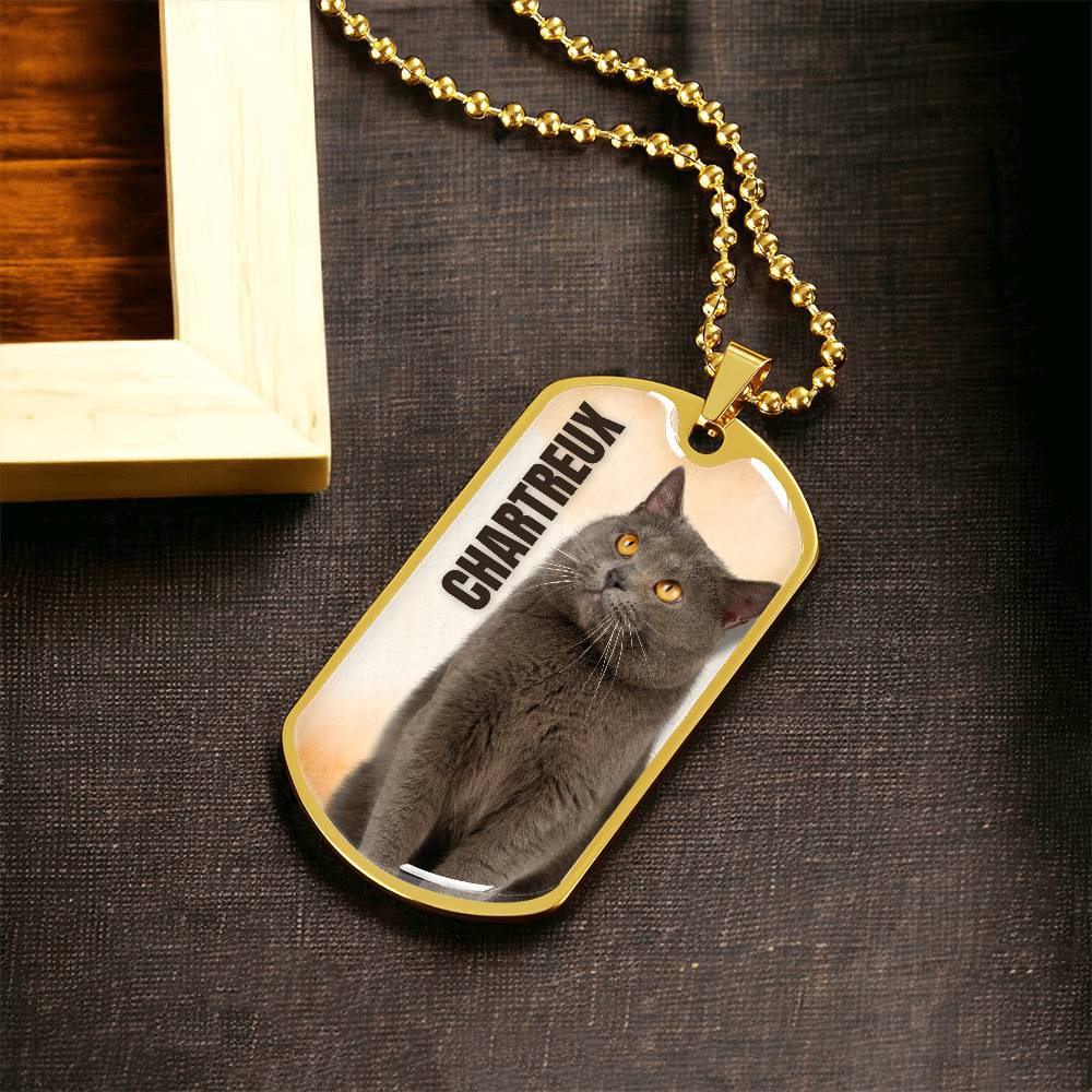 Chartreux Cat Necklace - Jewelry - Epileptic Al’s Shop