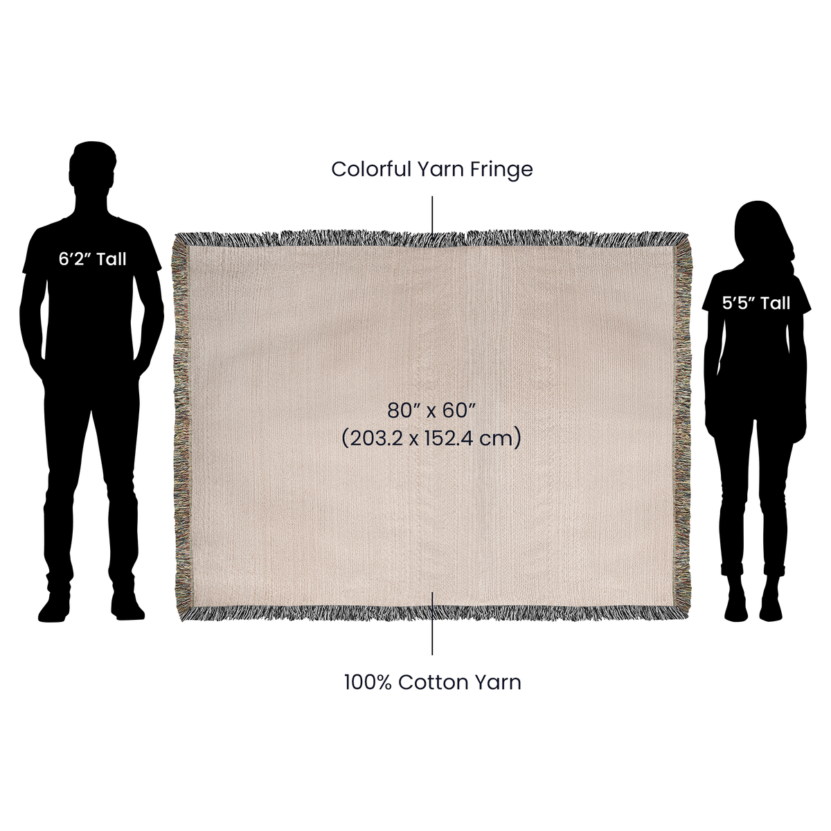 Checked Feline Woven Blanket – Gold & Black Cat Outline Throw - Decor, Blankets, Throw - EpiAl's Shop