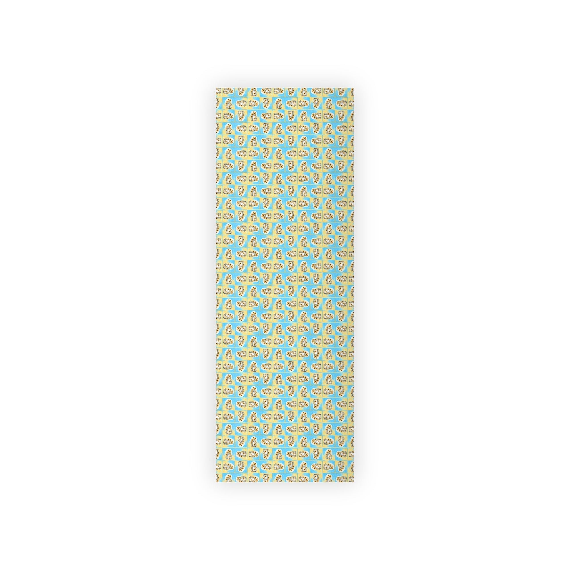 Cheerful Sunflower Kitty Gift Wrapping Paper Roll - Paper Products, Gift Wrapping Paper - EpiAl's Shop