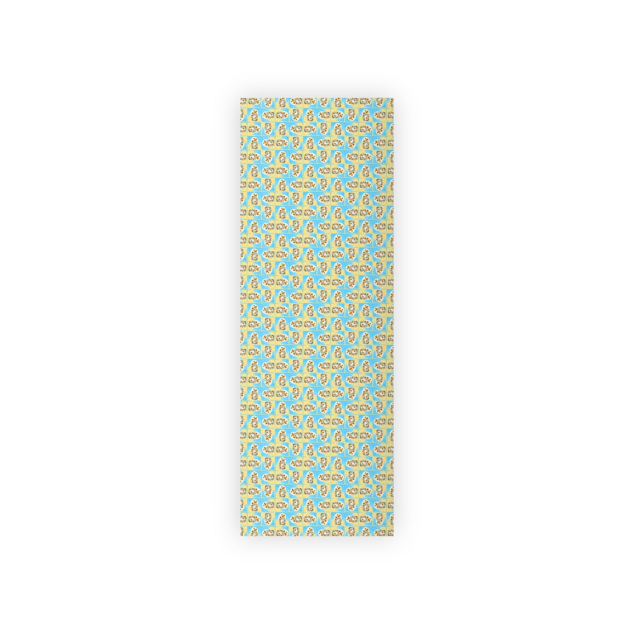 Cheerful Sunflower Kitty Gift Wrapping Paper Roll - Paper Products, Gift Wrapping Paper - EpiAl's Shop