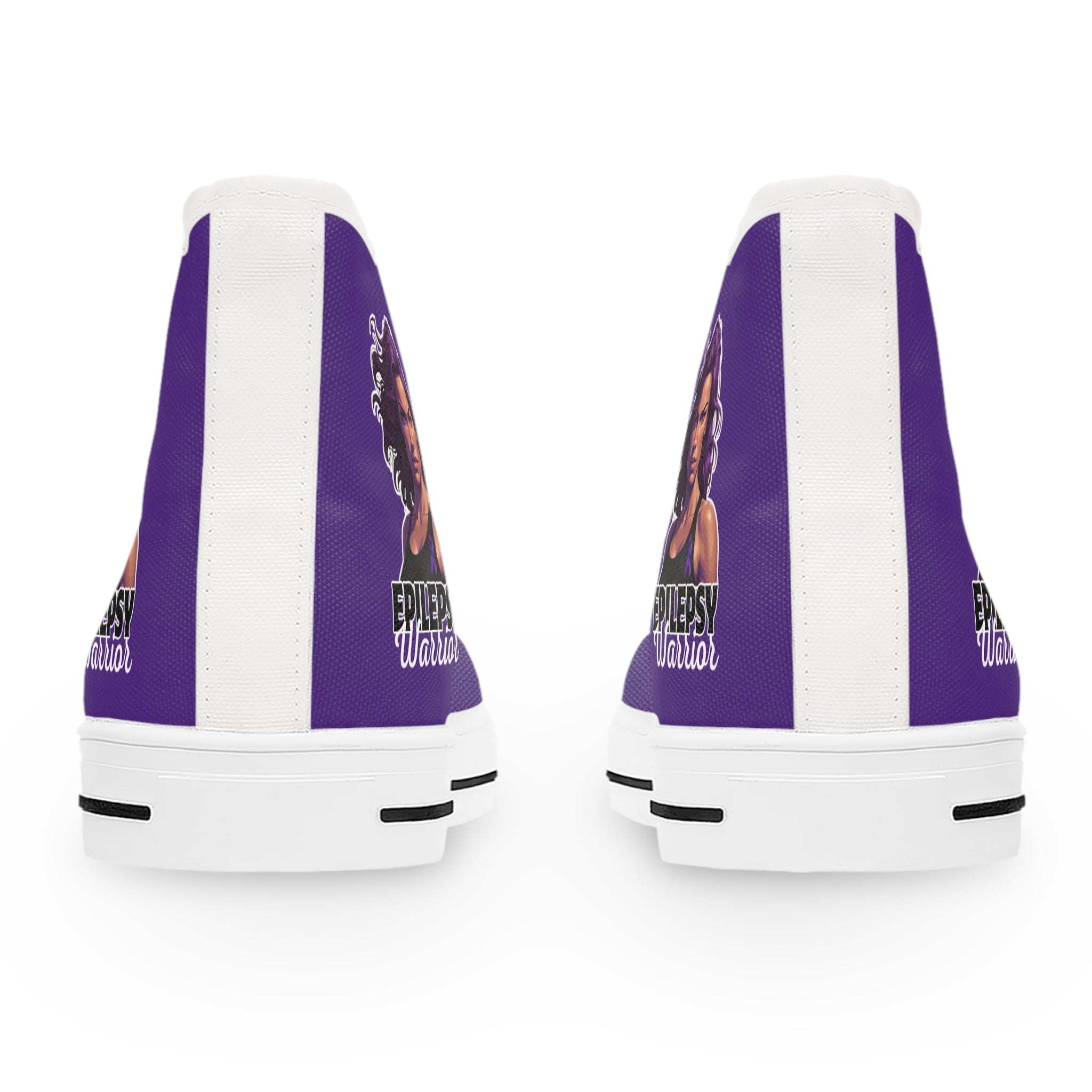Chic Epilepsy Warrior Women's High Top Sneakers - Shoes & Sneakers - EpiAl's Shop
