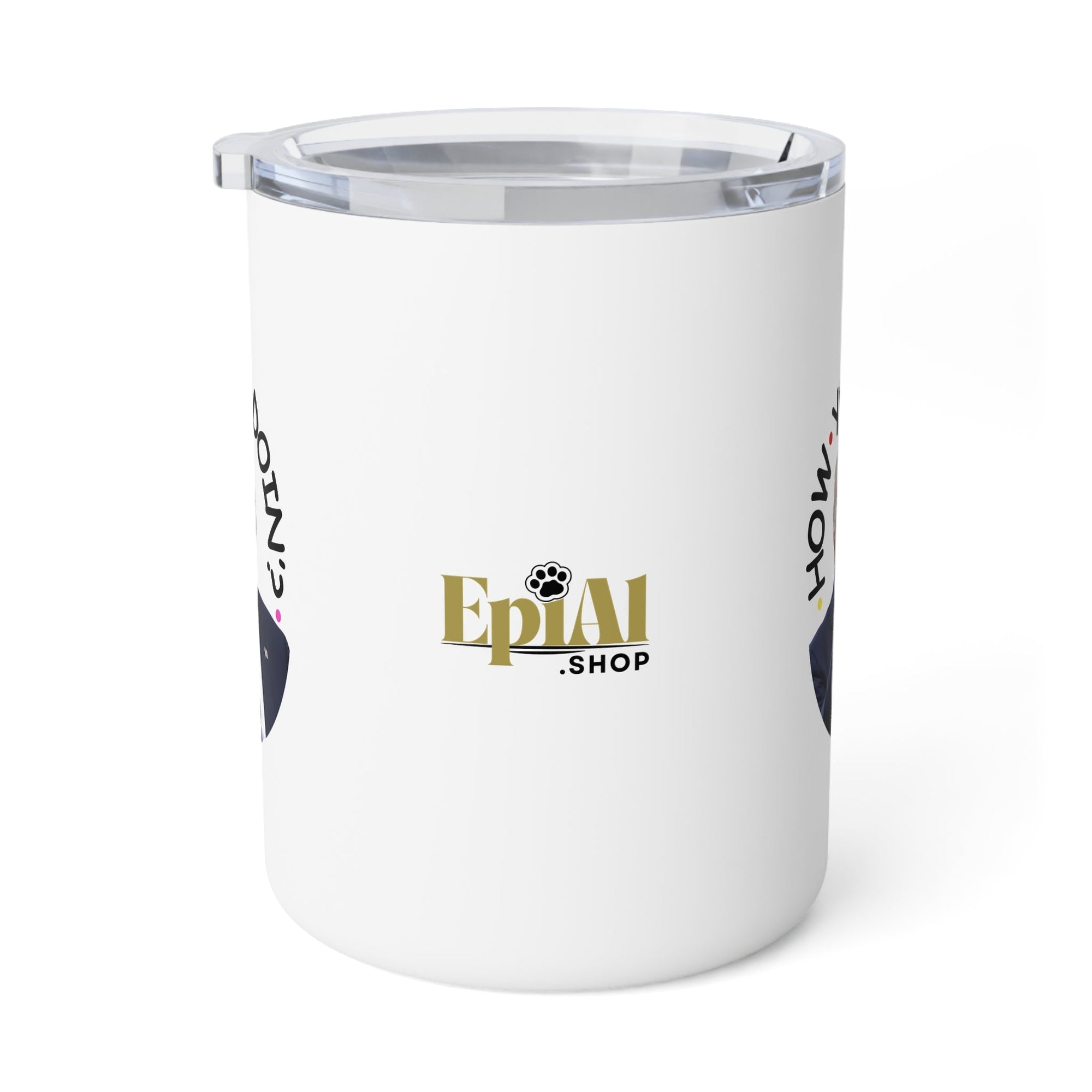 Chic "How You Doin'" Insulated Coffee Mug - Drinkware, Coffee Mugs - EpiAl's Shop