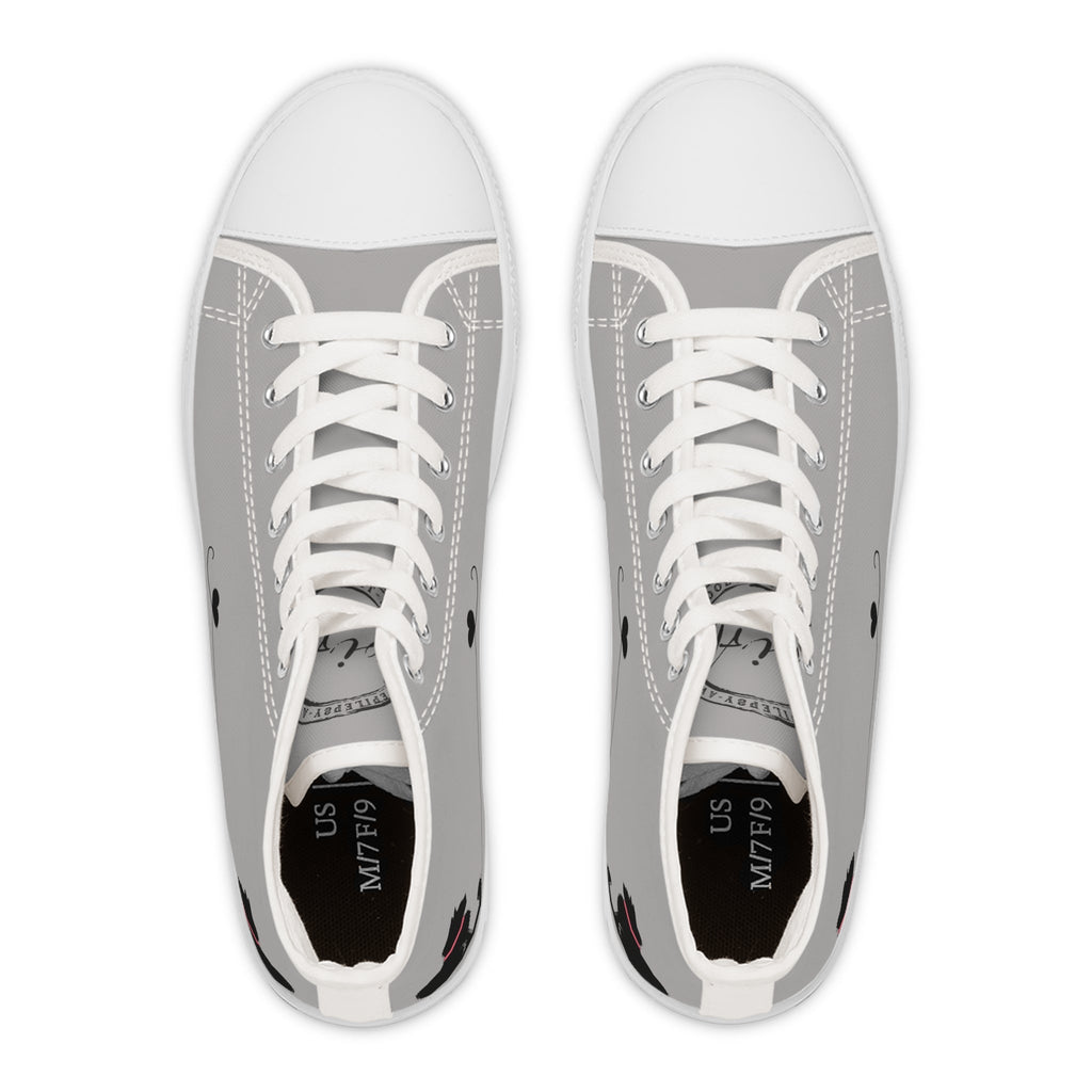 Chic Kitty Women's High Top Sneakers - Shoes & Sneakers - EpiAl's Shop
