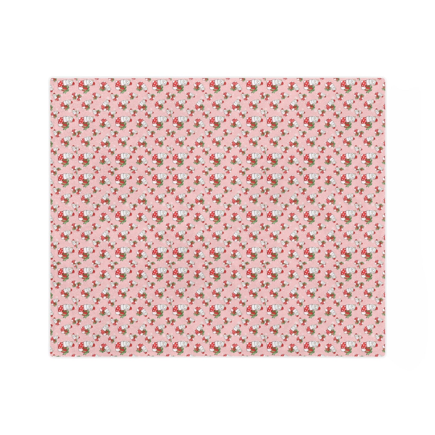 Christmas Stocking Kitty Velveteen Minky Blanket - Home Decor - Epileptic Al’s Shop
