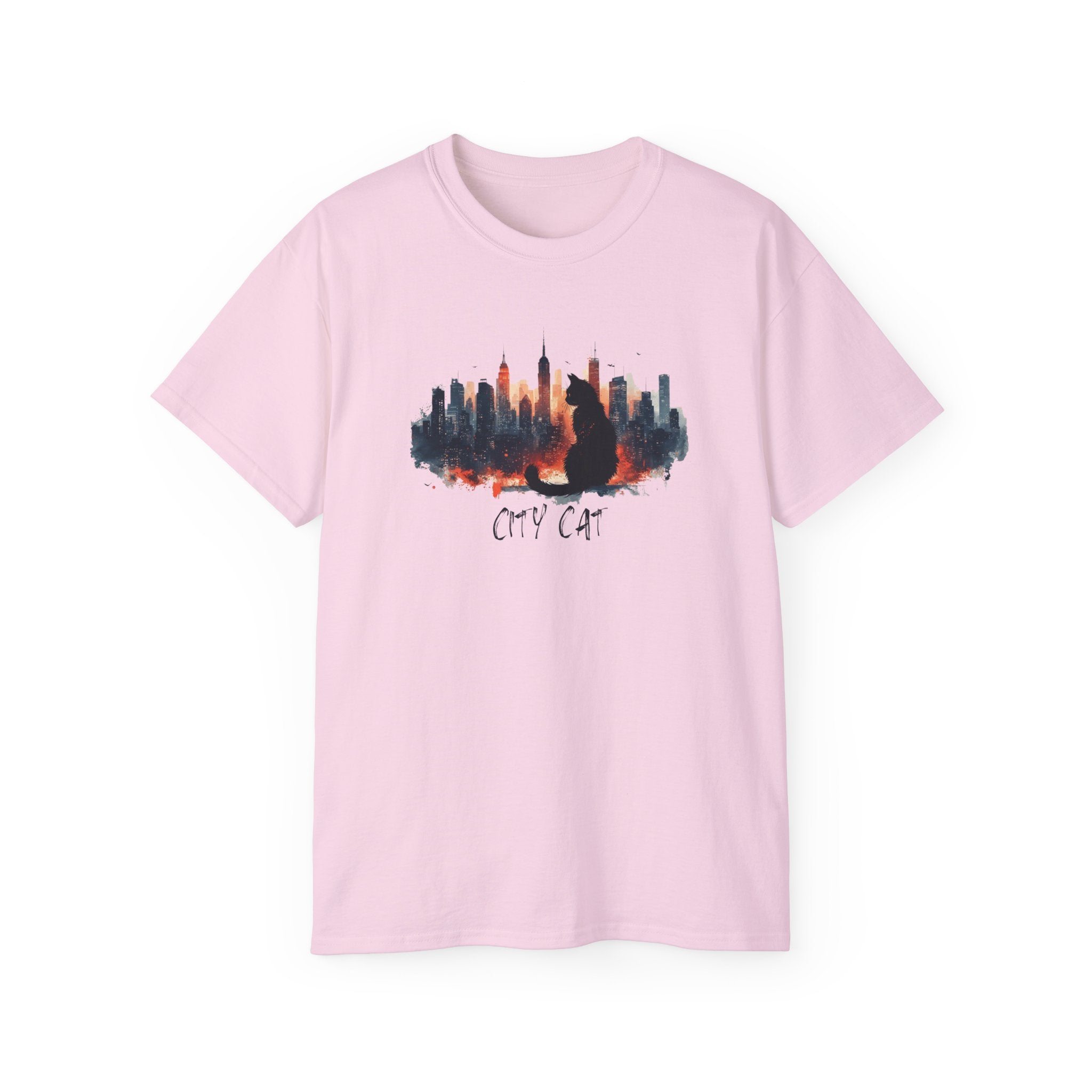 City Cat Unisex Graphic Tee - Clothing, T-shirts - EpiAl's Shop