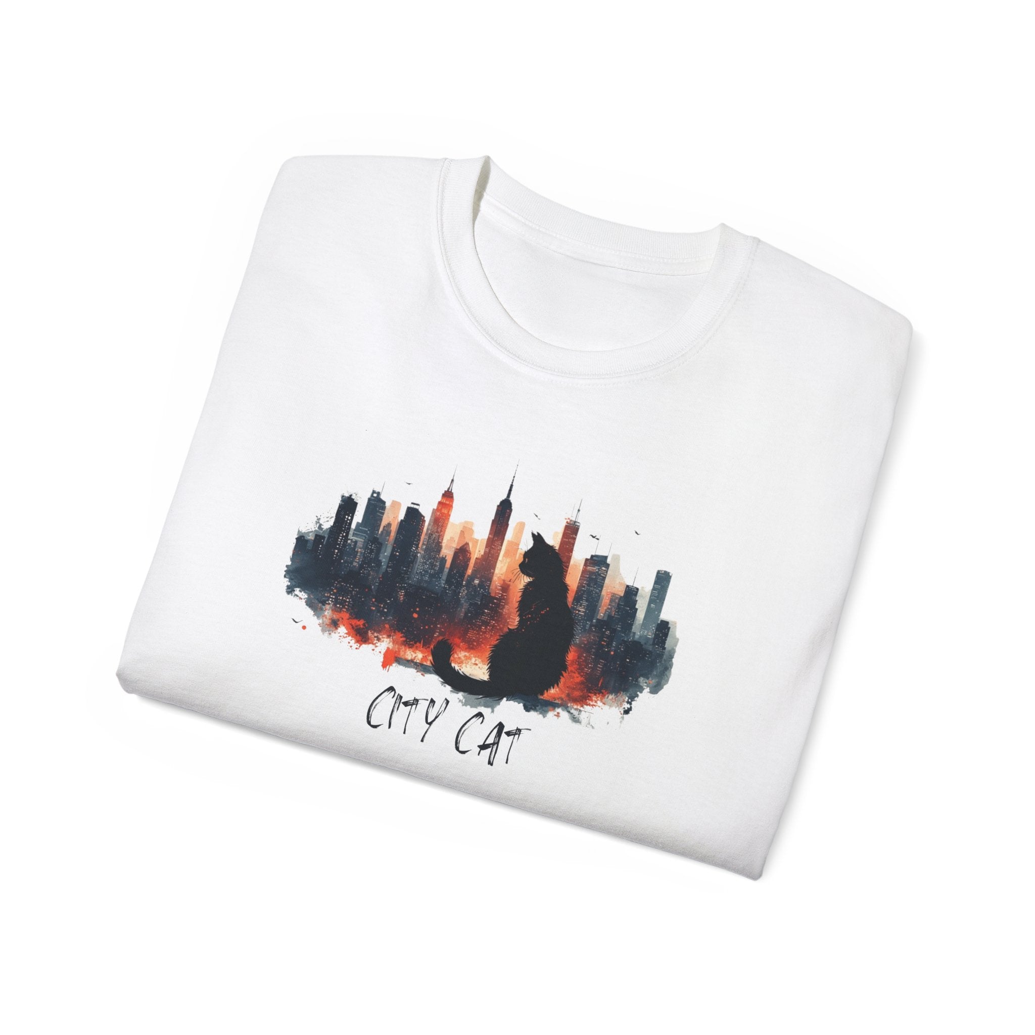 City Cat Unisex Graphic Tee - Clothing, T-shirts - EpiAl's Shop
