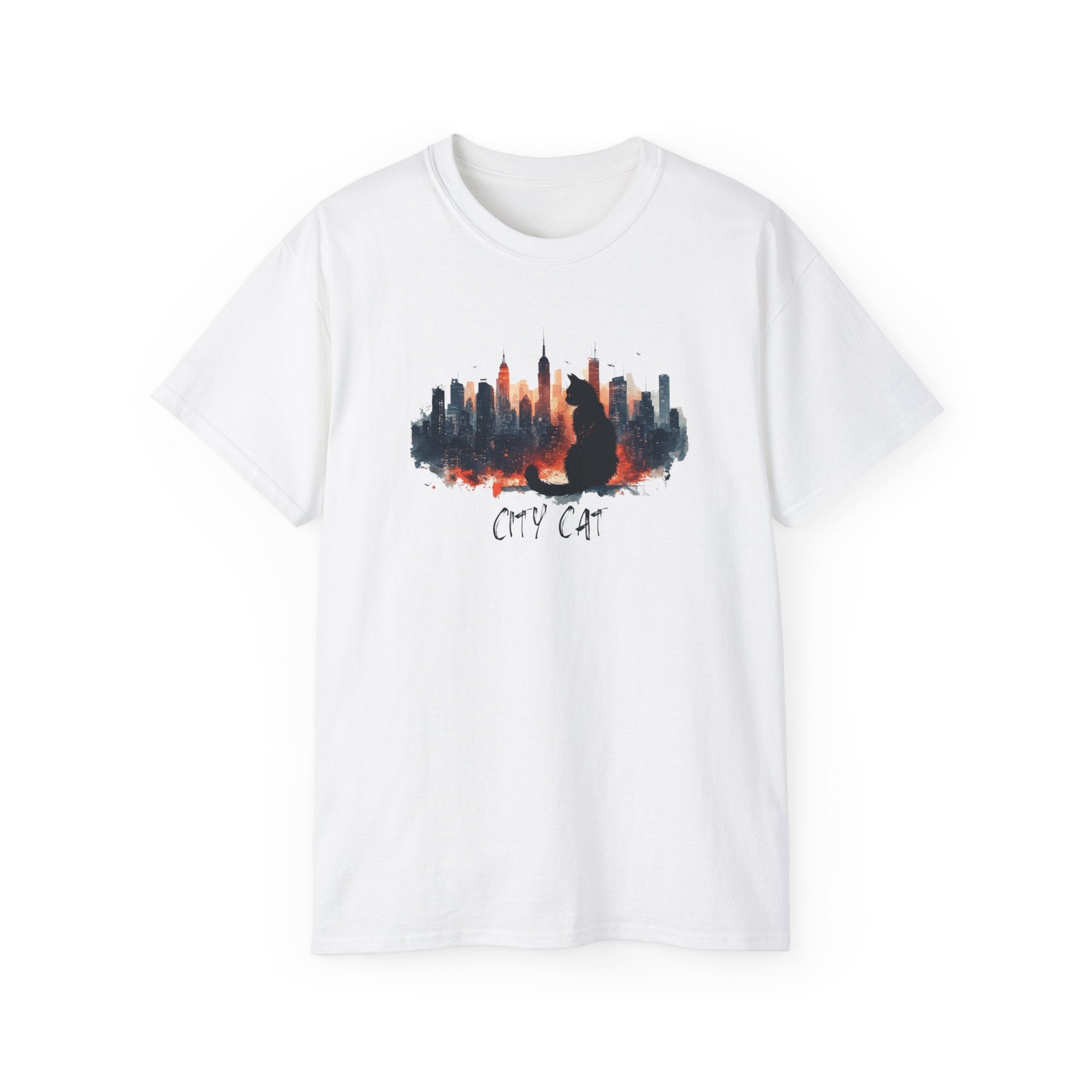 City Cat Unisex Graphic Tee - Clothing, T-shirts - EpiAl's Shop