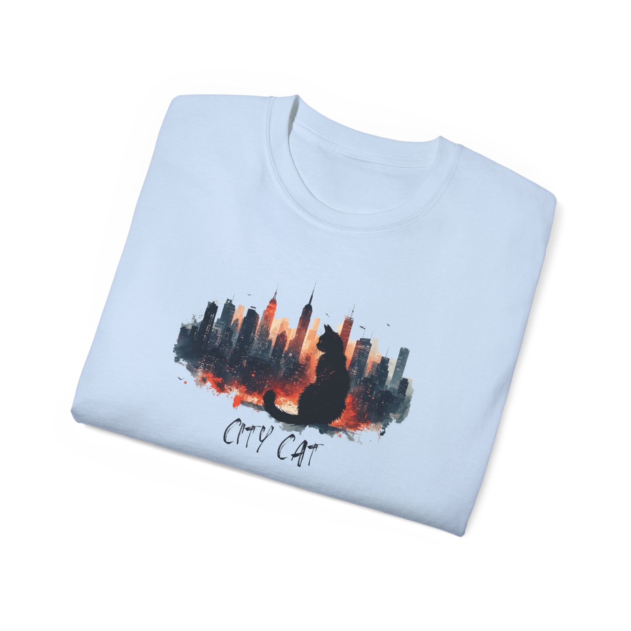 City Cat Unisex Graphic Tee - Clothing, T-shirts - EpiAl's Shop
