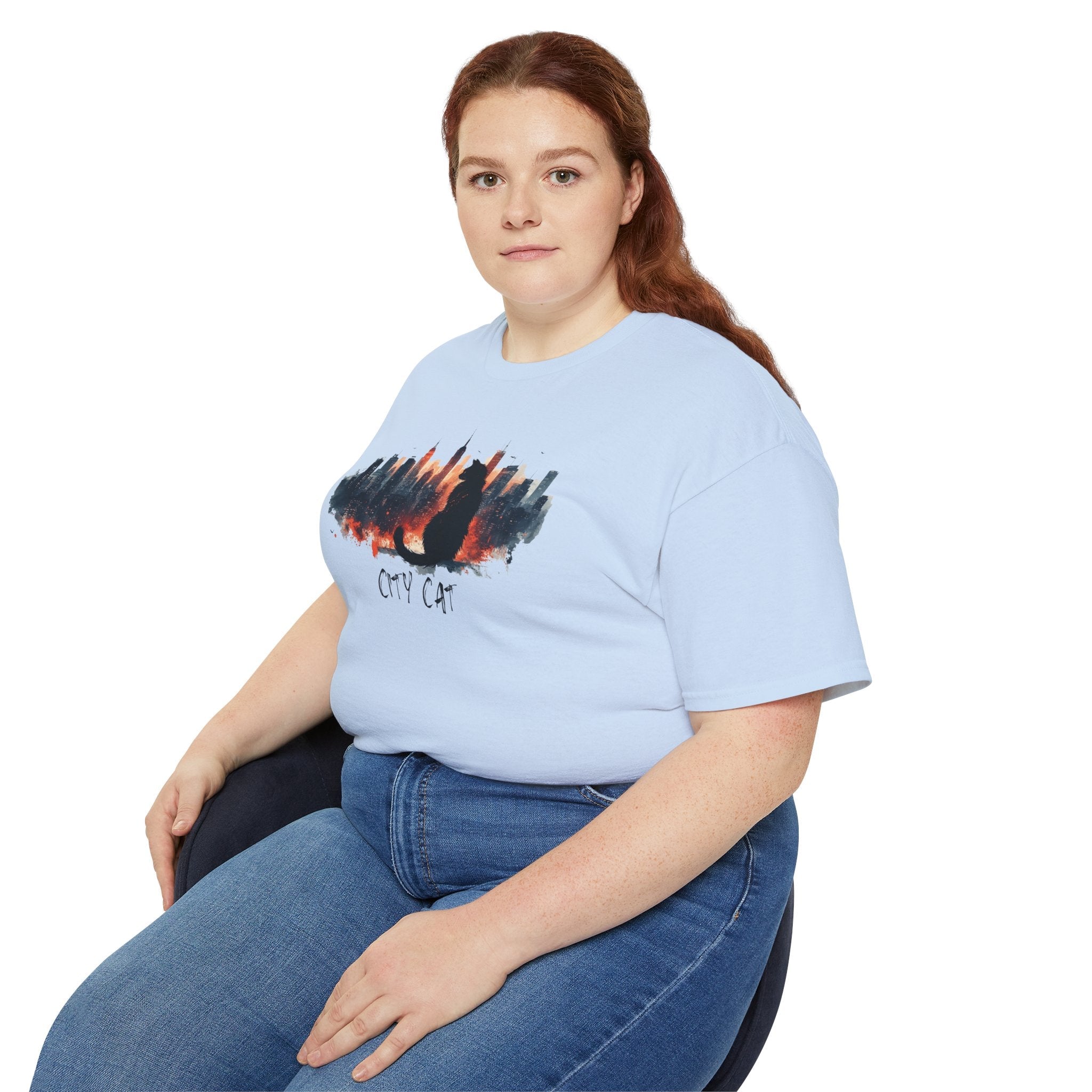 City Cat Unisex Graphic Tee - Clothing, T-shirts - EpiAl's Shop