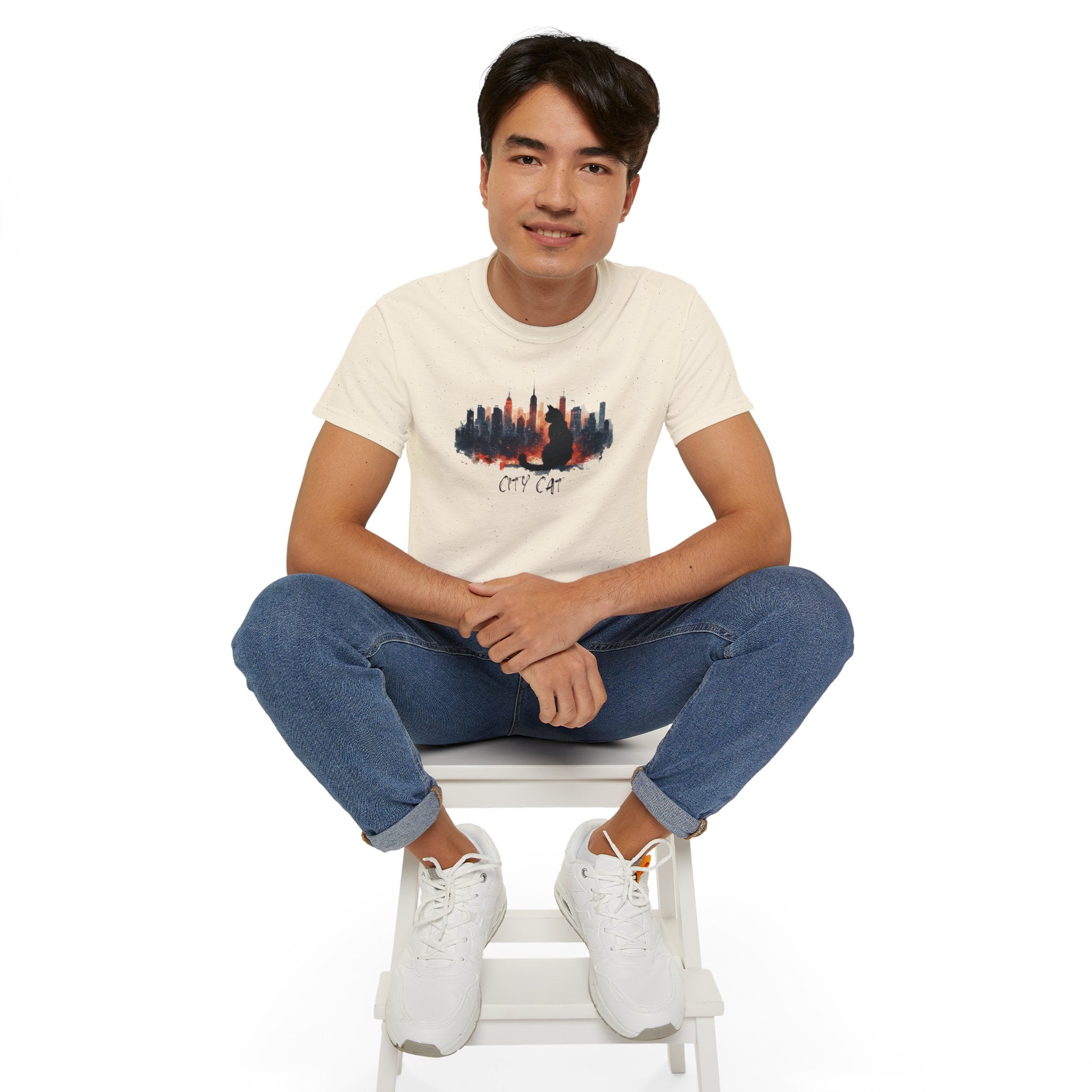 City Cat Unisex Graphic Tee - Clothing, T-shirts - EpiAl's Shop