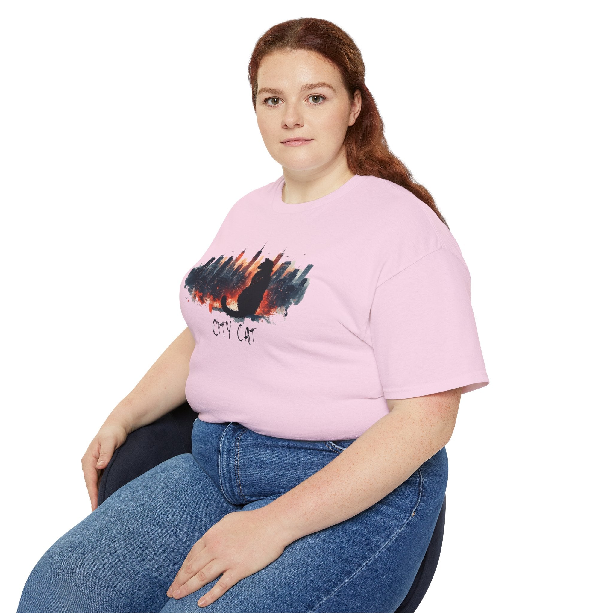City Cat Unisex Graphic Tee - Clothing, T-shirts - EpiAl's Shop