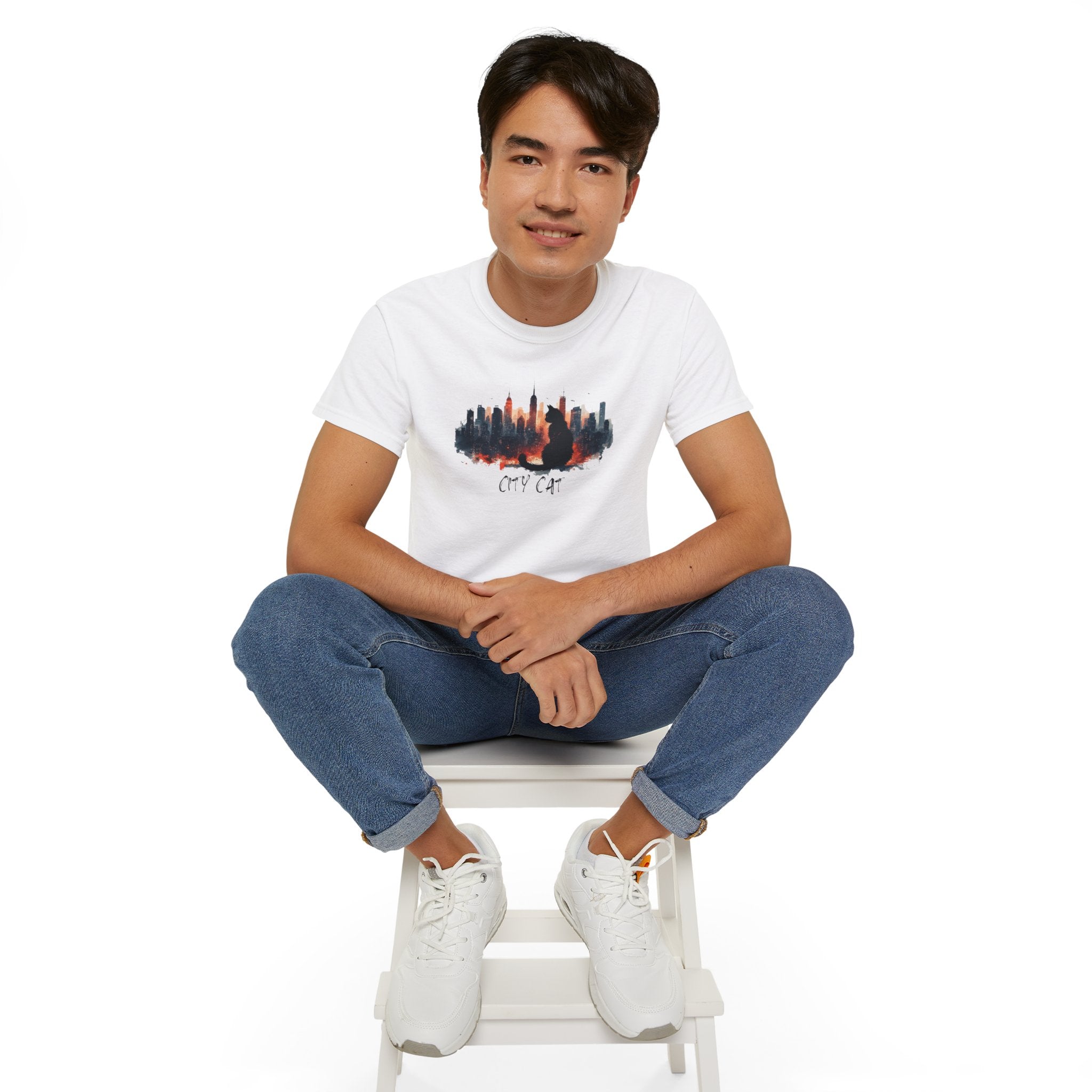 City Cat Unisex Graphic Tee - Clothing, T-shirts - EpiAl's Shop