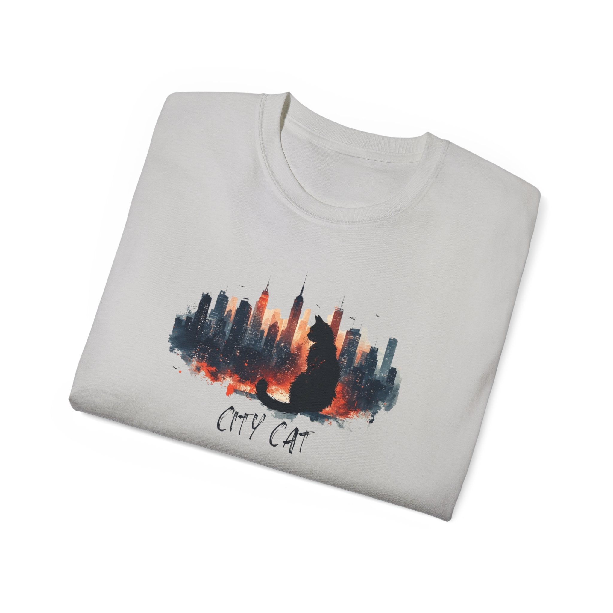 City Cat Unisex Graphic Tee - Clothing, T-shirts - EpiAl's Shop