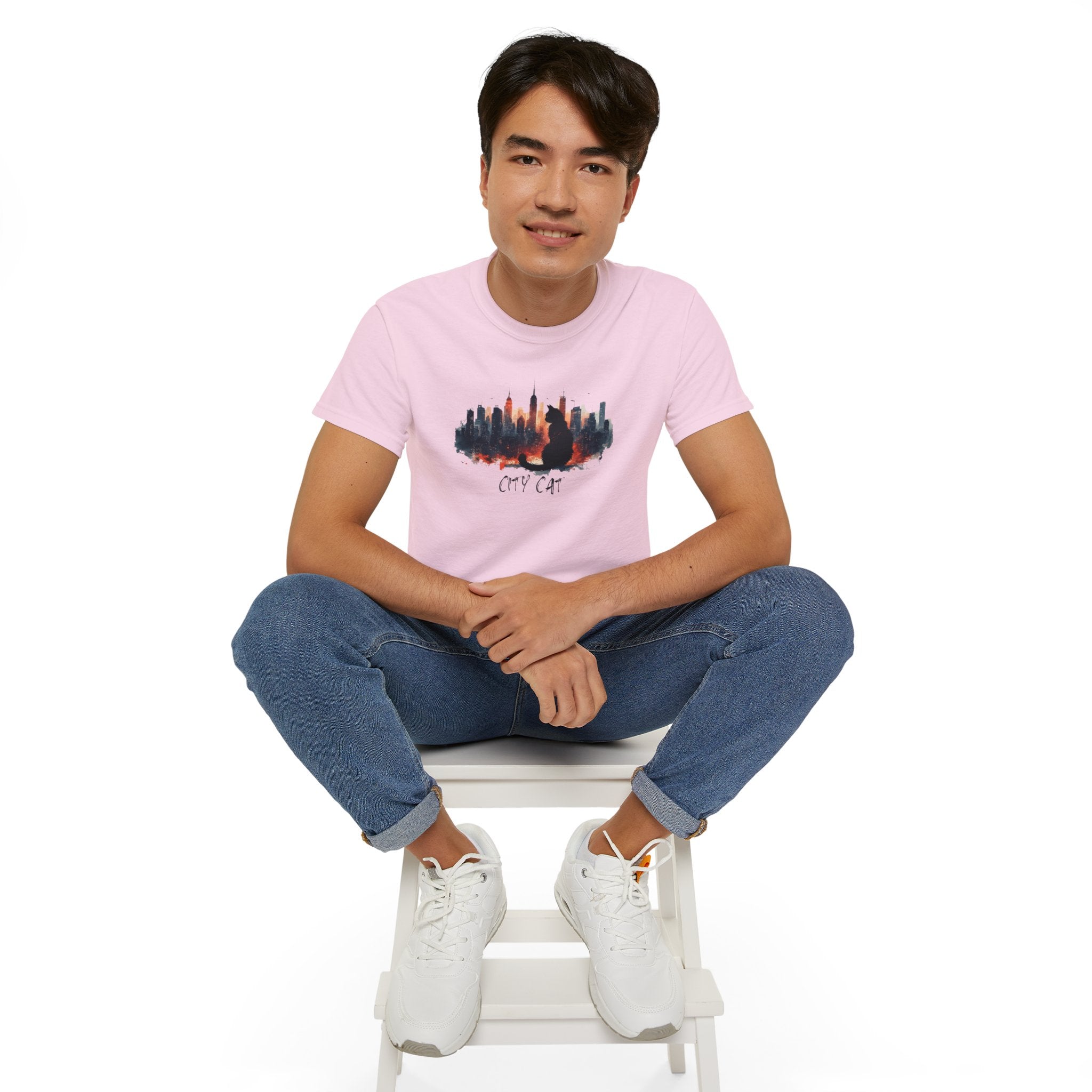 City Cat Unisex Graphic Tee - Clothing, T-shirts - EpiAl's Shop