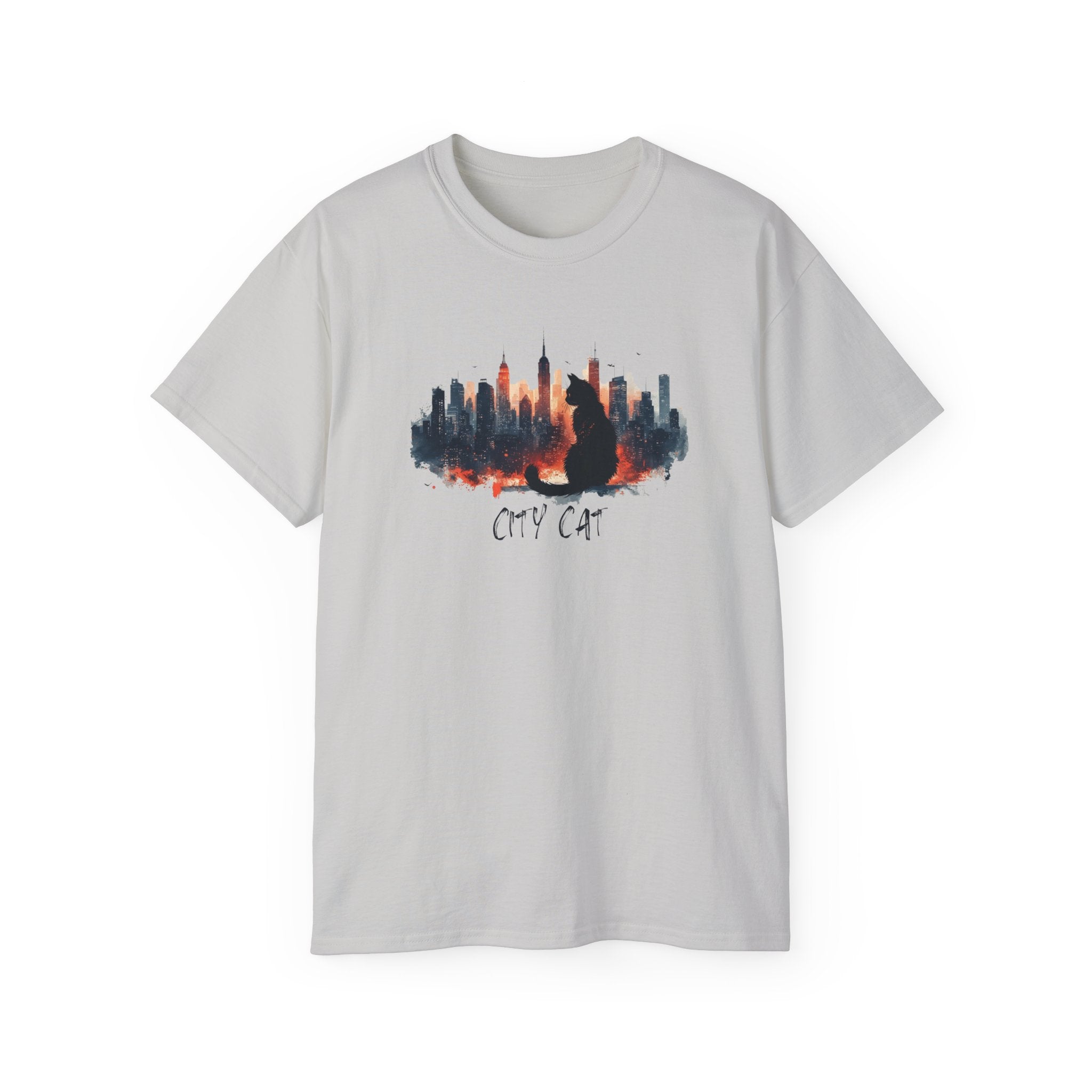 City Cat Unisex Graphic Tee - Clothing, T-shirts - EpiAl's Shop