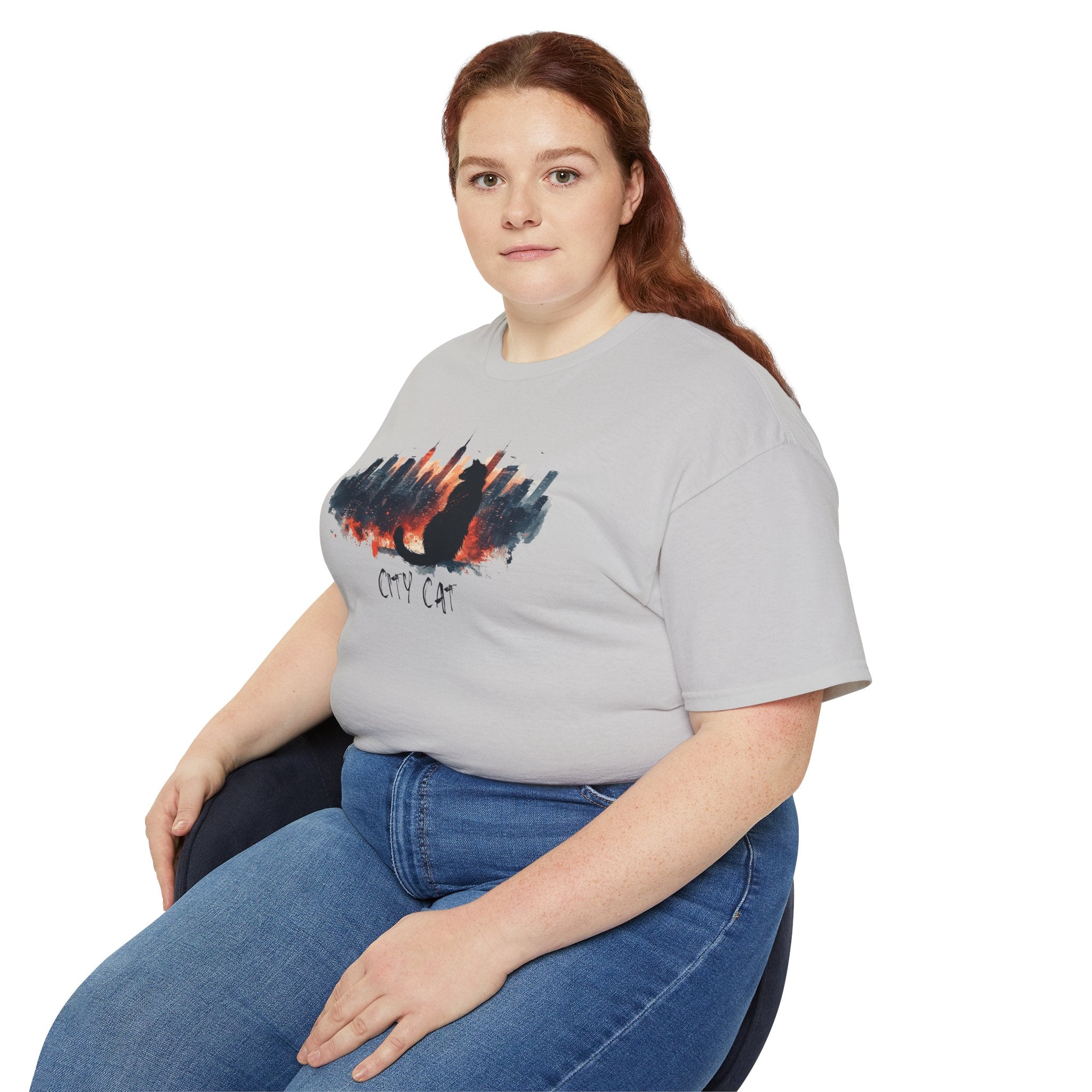 City Cat Unisex Graphic Tee - Clothing, T-shirts - EpiAl's Shop