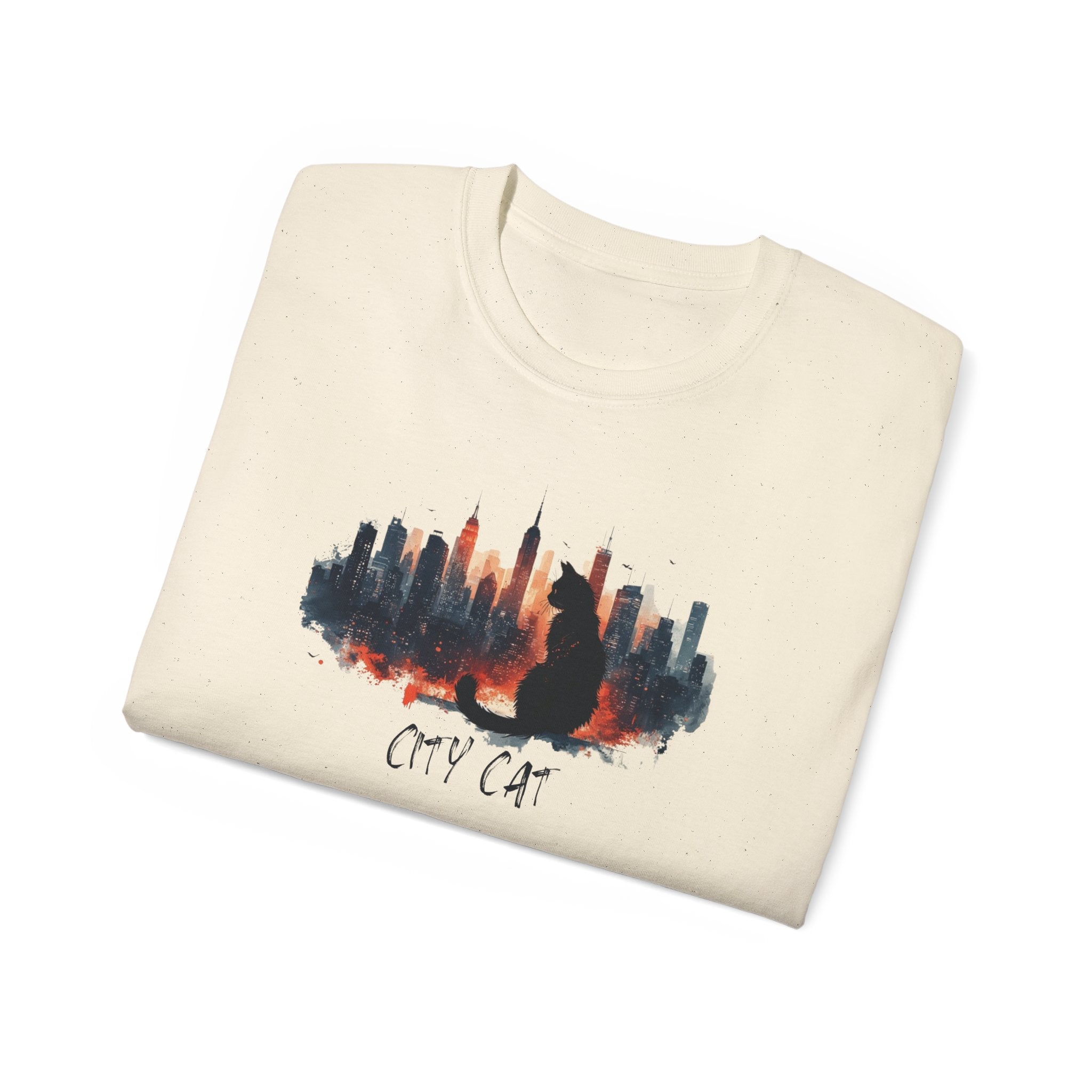 City Cat Unisex Graphic Tee - Clothing, T-shirts - EpiAl's Shop