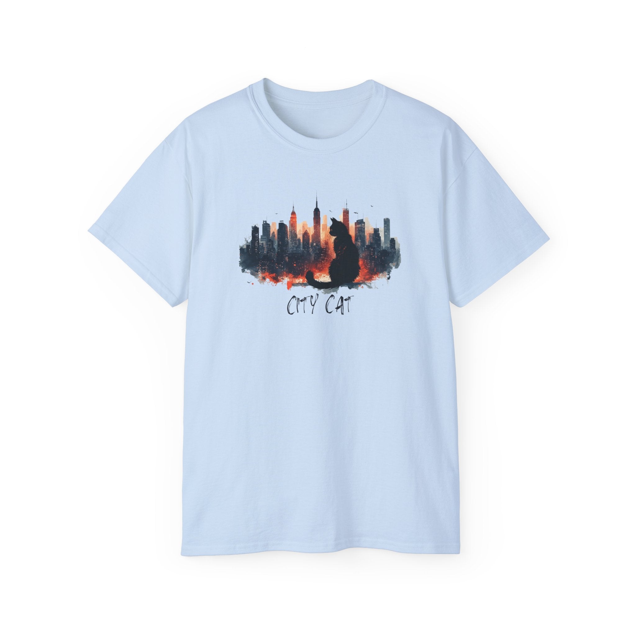 City Cat Unisex Graphic Tee - Clothing, T-shirts - EpiAl's Shop
