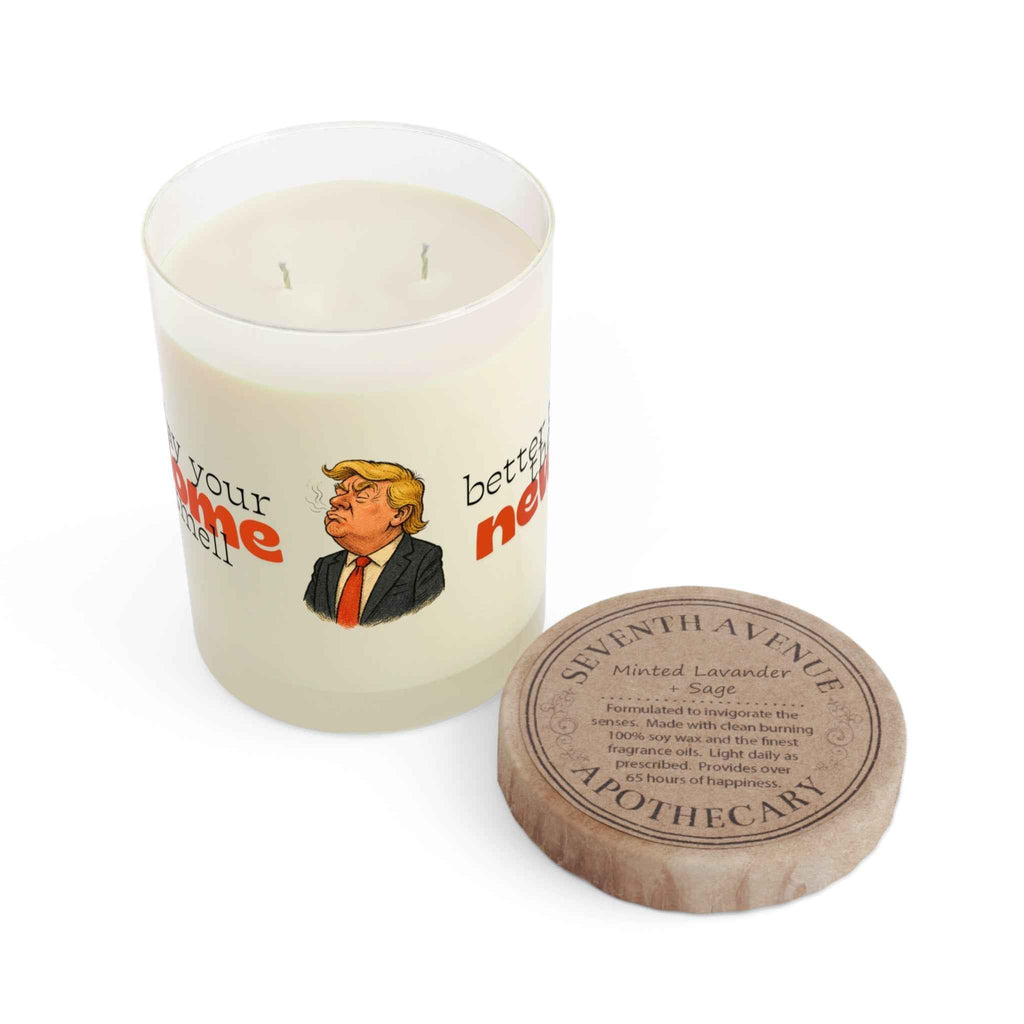 Civic Nonsense Jar Candle — “May Your Home Smell Better Than the News” - Decor, Candles, Scented - EpiAl's Shop