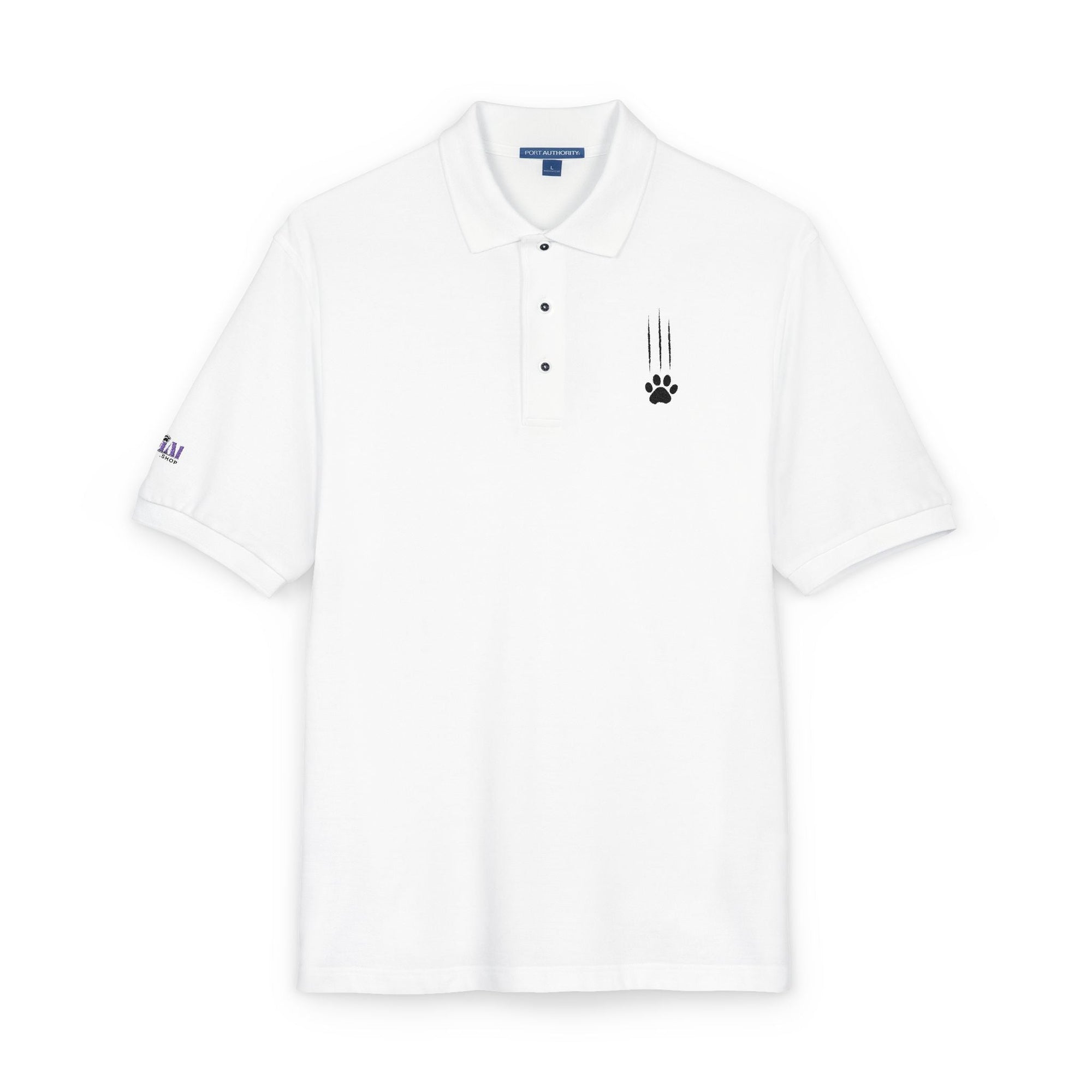 Classic Cat Clawed Embroidered Unisex Polo Shirt - Clothing, Polo Shirts - EpiAl's Shop