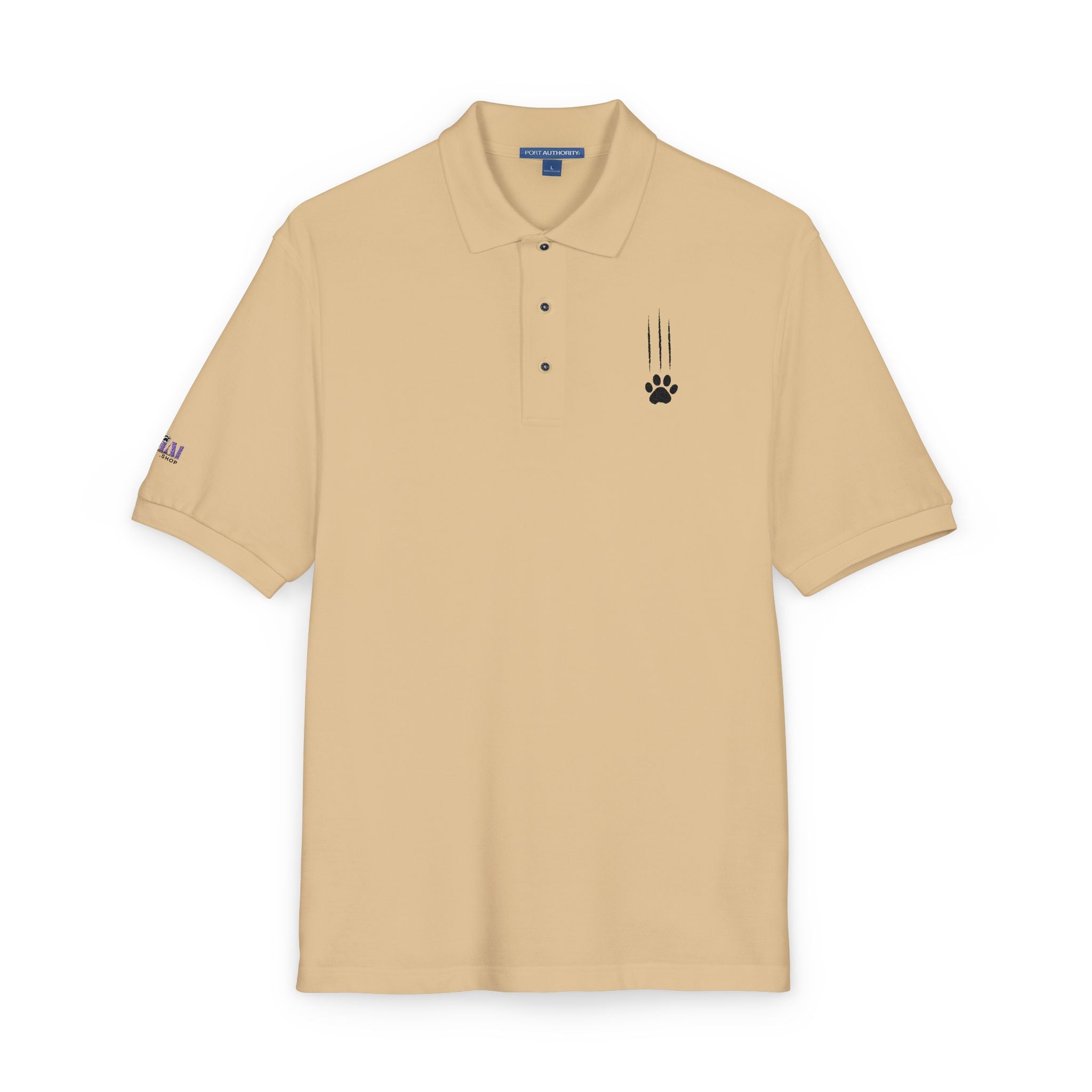Classic Cat Clawed Embroidered Unisex Polo Shirt - Clothing, Polo Shirts - EpiAl's Shop