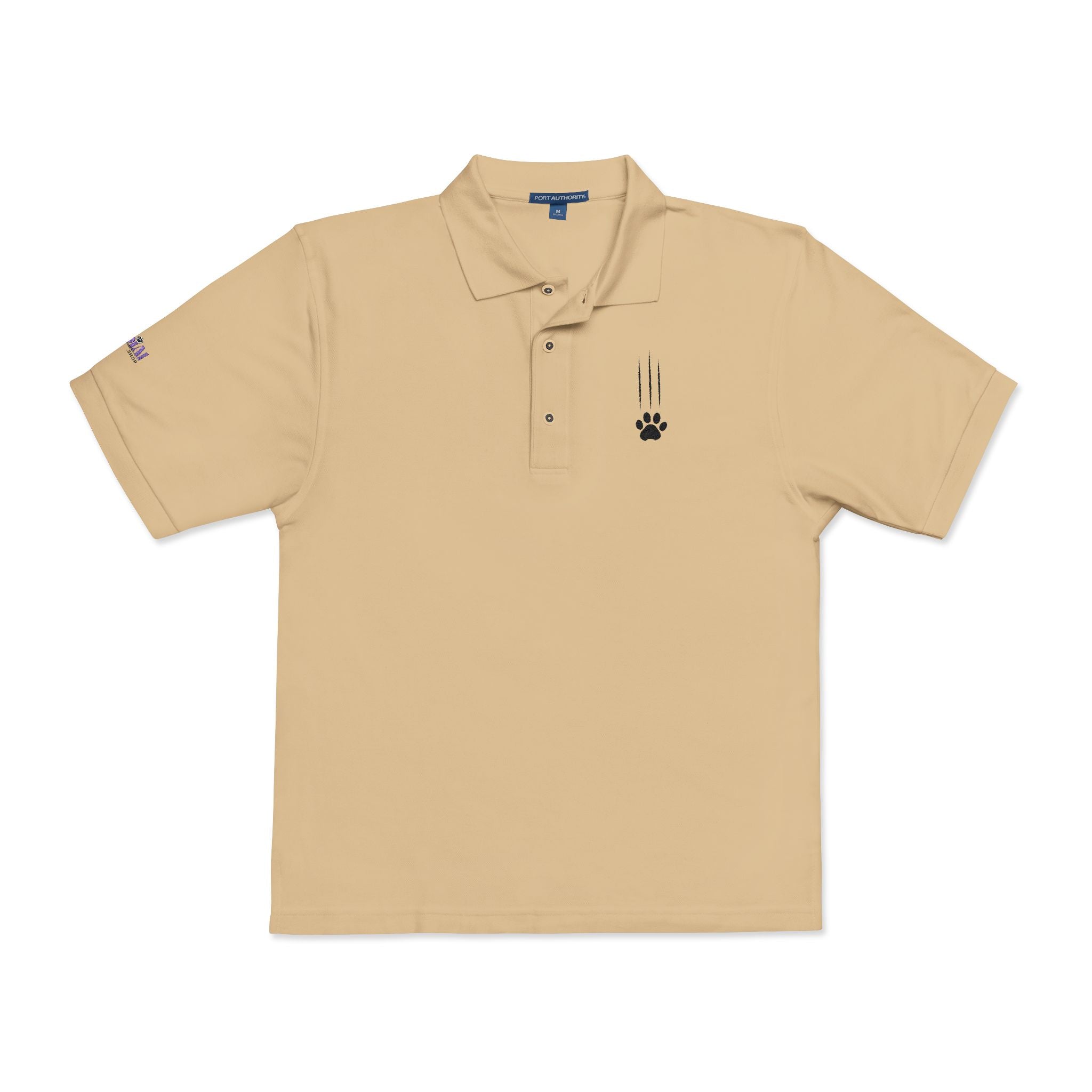 Classic Cat Clawed Embroidered Unisex Polo Shirt - Clothing, Polo Shirts - EpiAl's Shop
