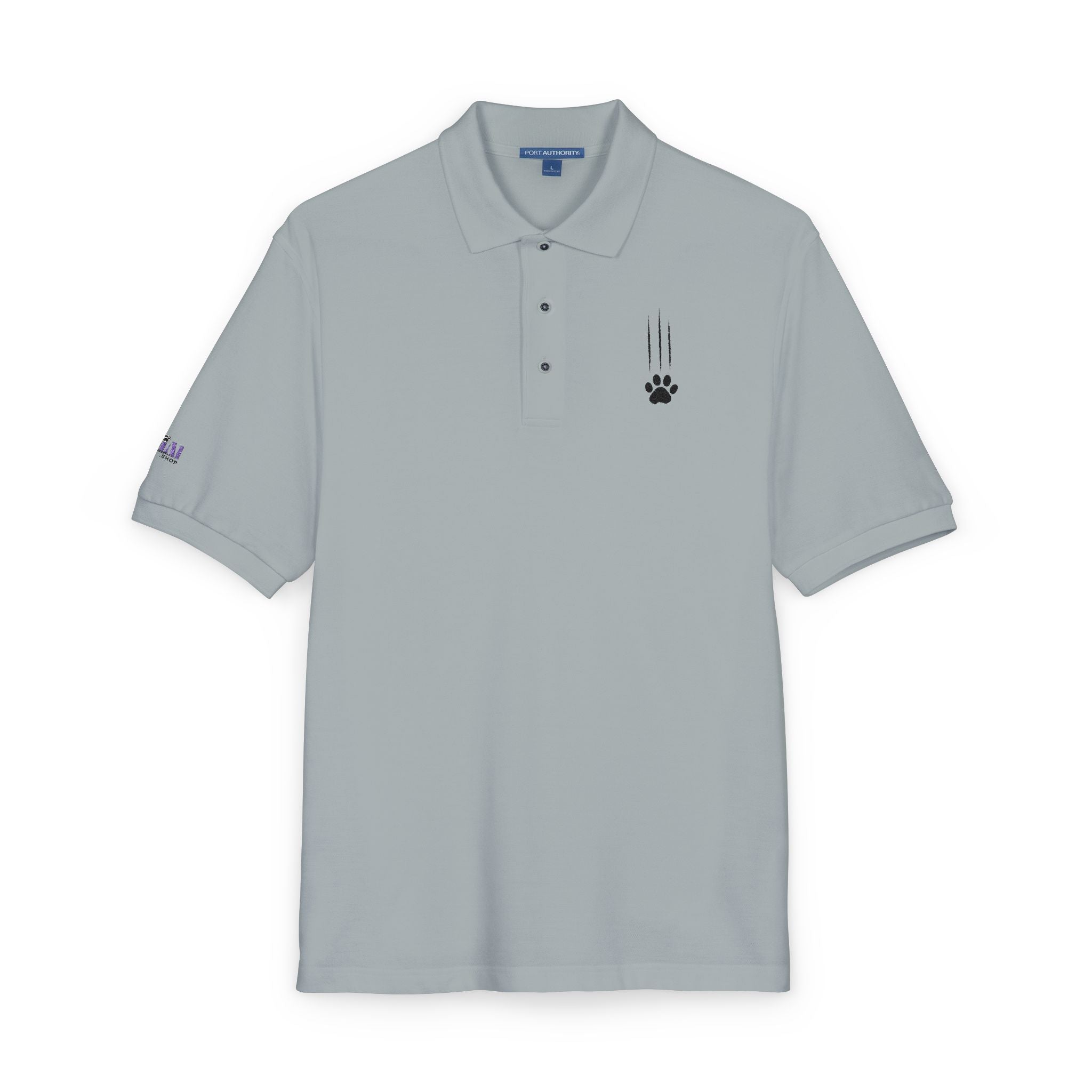 Classic Cat Clawed Embroidered Unisex Polo Shirt - Clothing, Polo Shirts - EpiAl's Shop