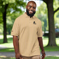 Classic Sasquatch's Cat Embroidered Unisex Polo Shirt - Clothing, Polo Shirts - EpiAl's Shop