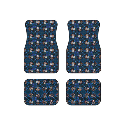 Clown Cat Design Car Mats - Set of 4 Heavy - Duty Floor Protectors - Accessories, Auto, Spare Tire Covers - EpiAl's Shop