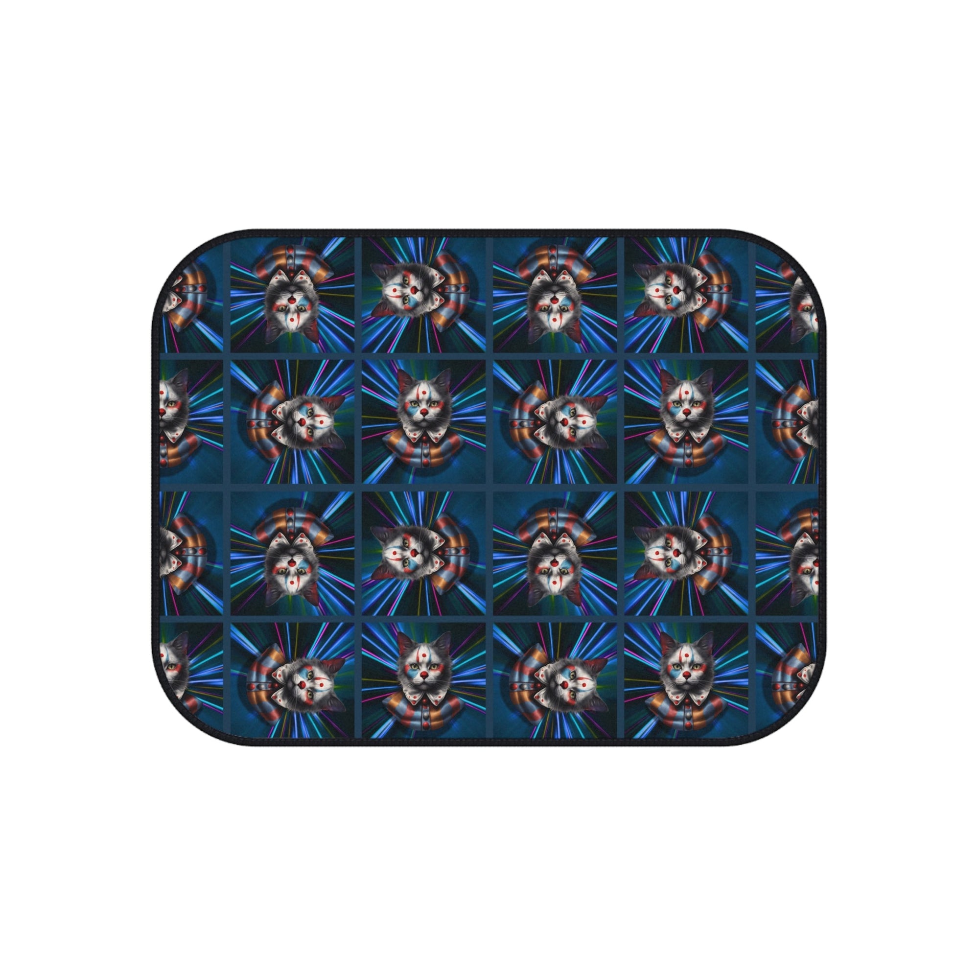Clown Cat Design Car Mats - Set of 4 Heavy - Duty Floor Protectors - Accessories, Auto, Spare Tire Covers - EpiAl's Shop
