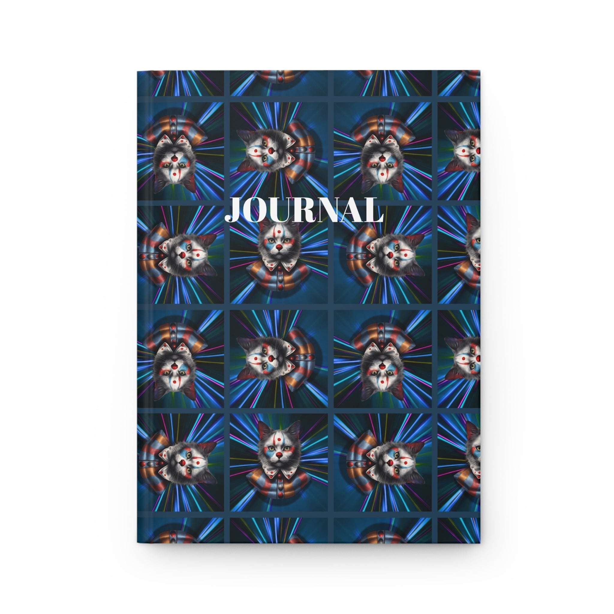 Clown Cat Hardcover Journal - Paper Products, Journals - EpiAl's Shop