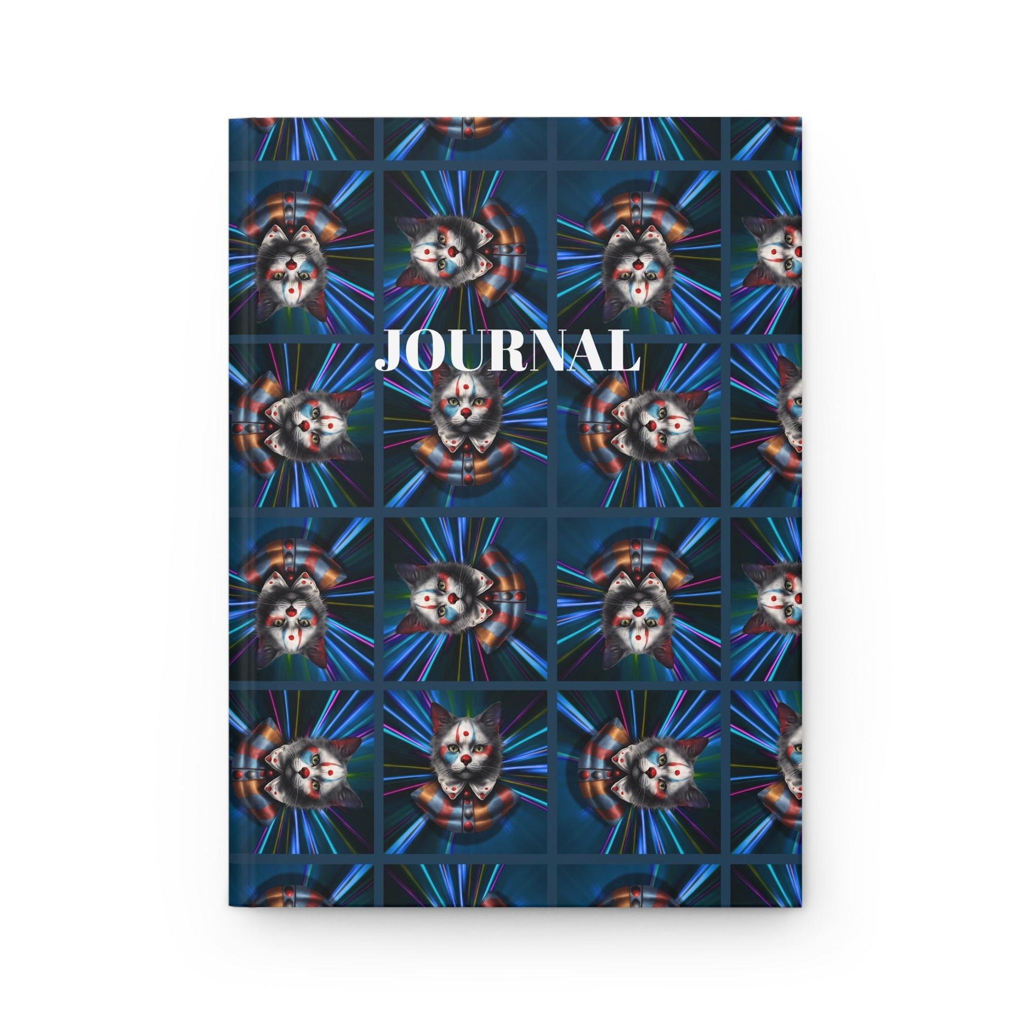 Clown Cat Hardcover Journal - Paper Products, Journals - EpiAl's Shop
