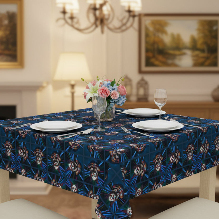 Clown Cat Novelty Tablecloth - Decor, Dining, Table Decor - EpiAl's Shop