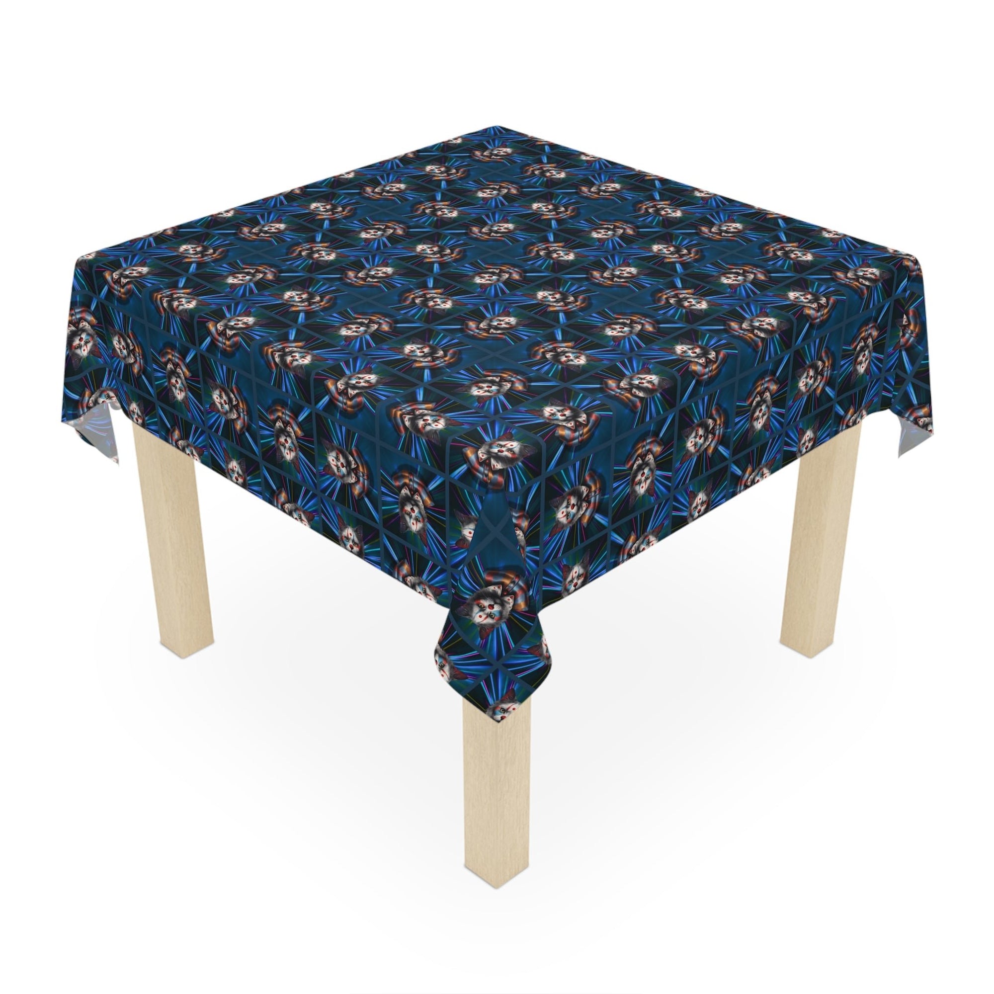 Clown Cat Novelty Tablecloth - Decor, Dining, Table Decor - EpiAl's Shop