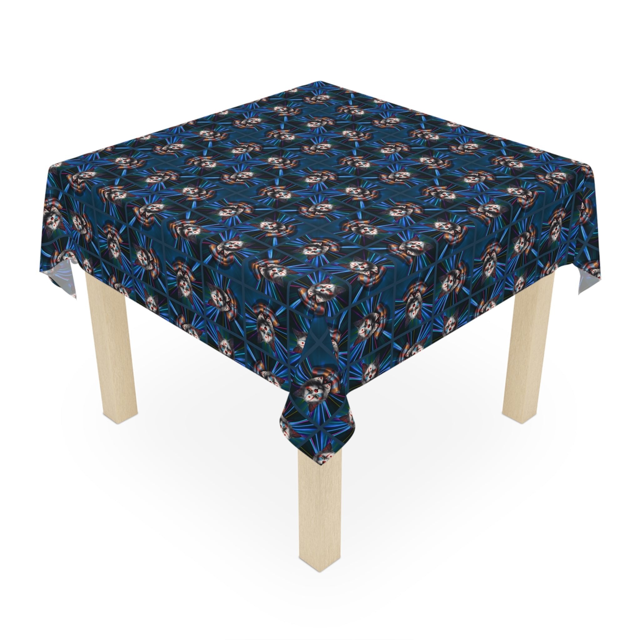 Clown Cat Novelty Tablecloth - Decor, Dining, Table Decor - EpiAl's Shop
