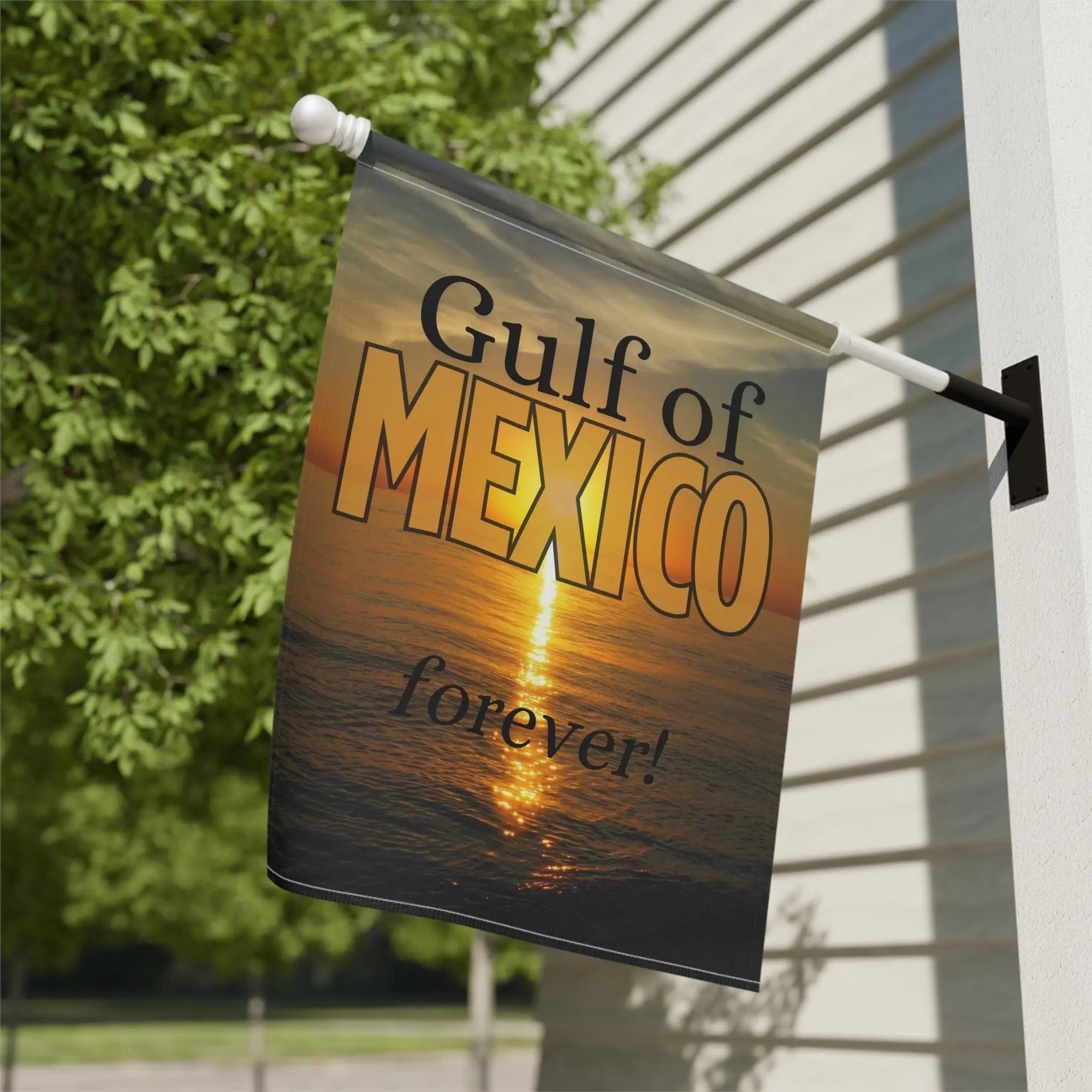 Coastal Garden Banner - Gulf of Mexico Forever! - Decor, Outdoor - EpiAl's Shop