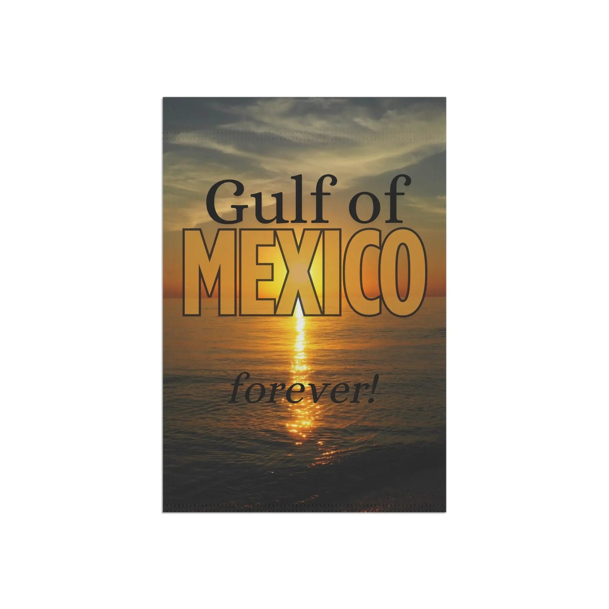 Coastal Garden Banner - Gulf of Mexico Forever! - Decor, Outdoor - EpiAl's Shop