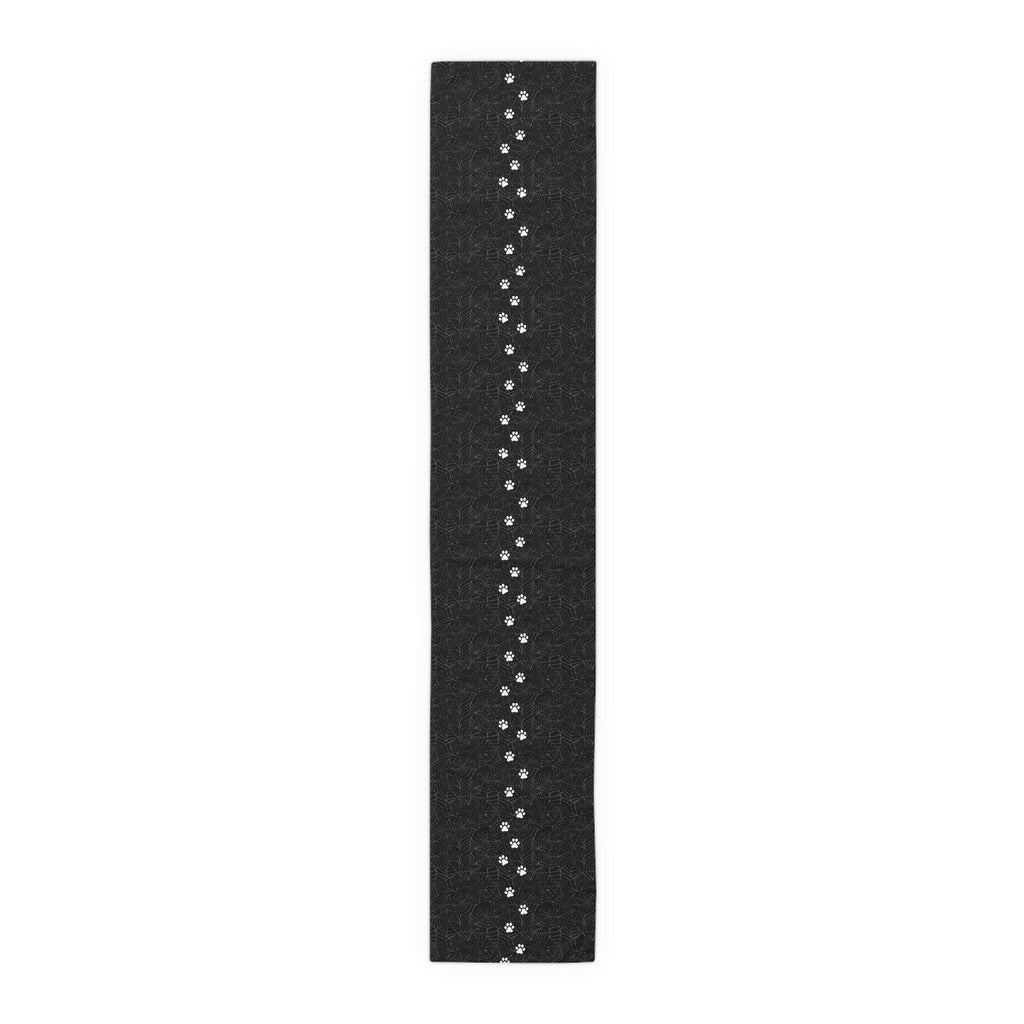 Cobweb Kitty Paws Table Runner (Cotton, Poly) - Home Decor - Epileptic Al’s Shop