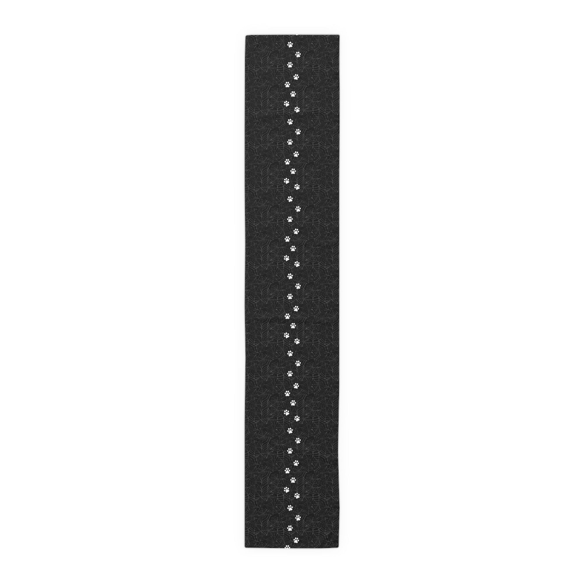 Cobweb Kitty Paws Table Runner (Cotton, Poly) - Home Decor - Epileptic Al’s Shop