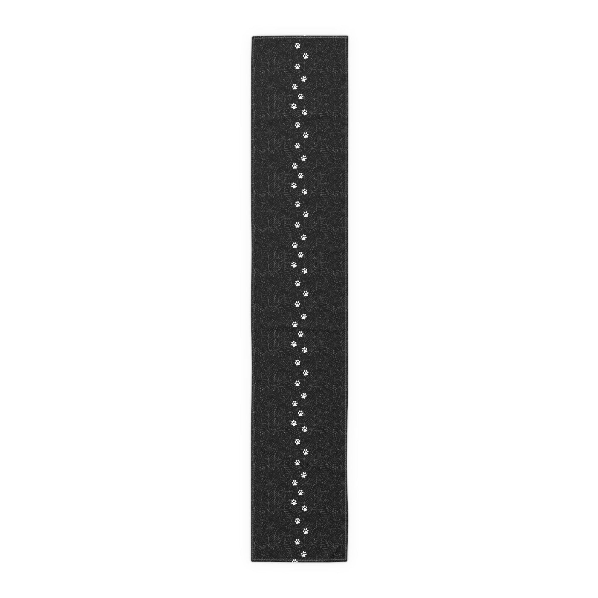 Cobweb Kitty Paws Table Runner (Cotton, Poly) - Home Decor - Epileptic Al’s Shop