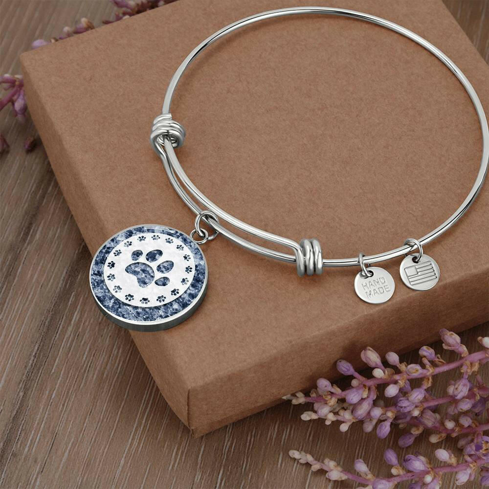Colonial Blue Paw Bracelet - Jewelry - Epileptic Al’s Shop