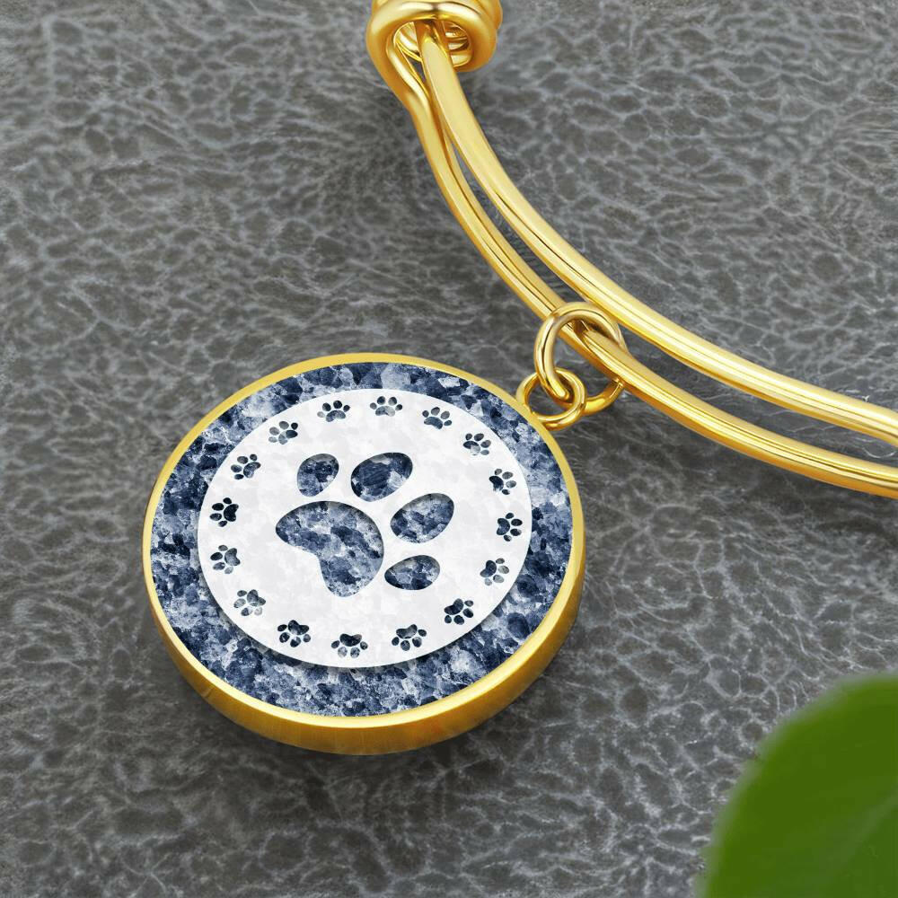 Colonial Blue Paw Bracelet - Jewelry - Epileptic Al’s Shop
